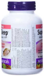 Foto 4 | Suplemento Webber Naturals Super Sleep Melatonina Más L-teanina Y 5-htp 90 Comprimidos - Venta Internacional.