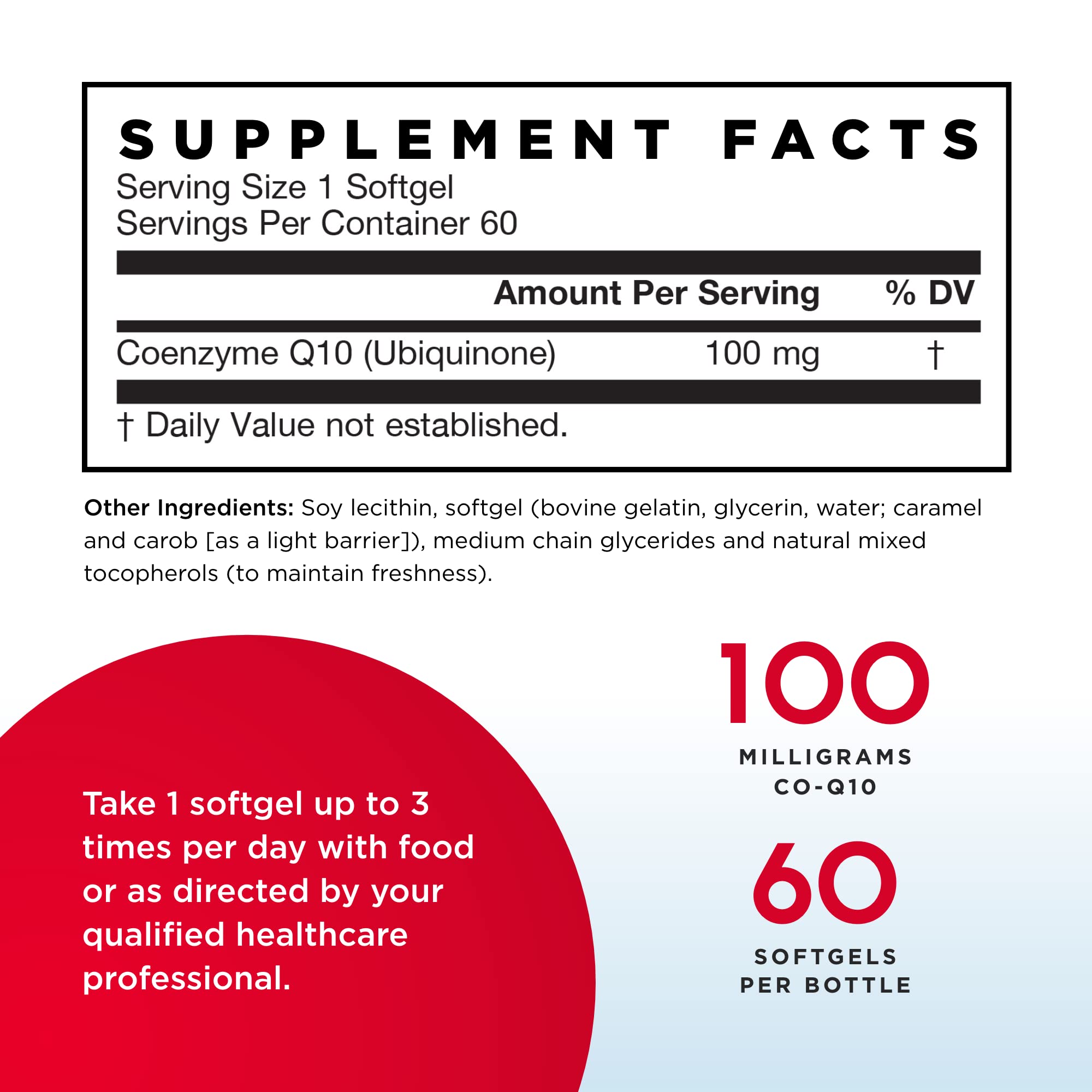 Foto 3 pulgar | Suplemento Q-absorb Co-q10 De Jarrow Formulas, 100 Mg X 60 Cápsulas Blandas - Venta Internacional.
