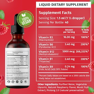 Foto 3 | Suplemento Nusava de Vitamina B12 4 Piezas-Venta Internacional