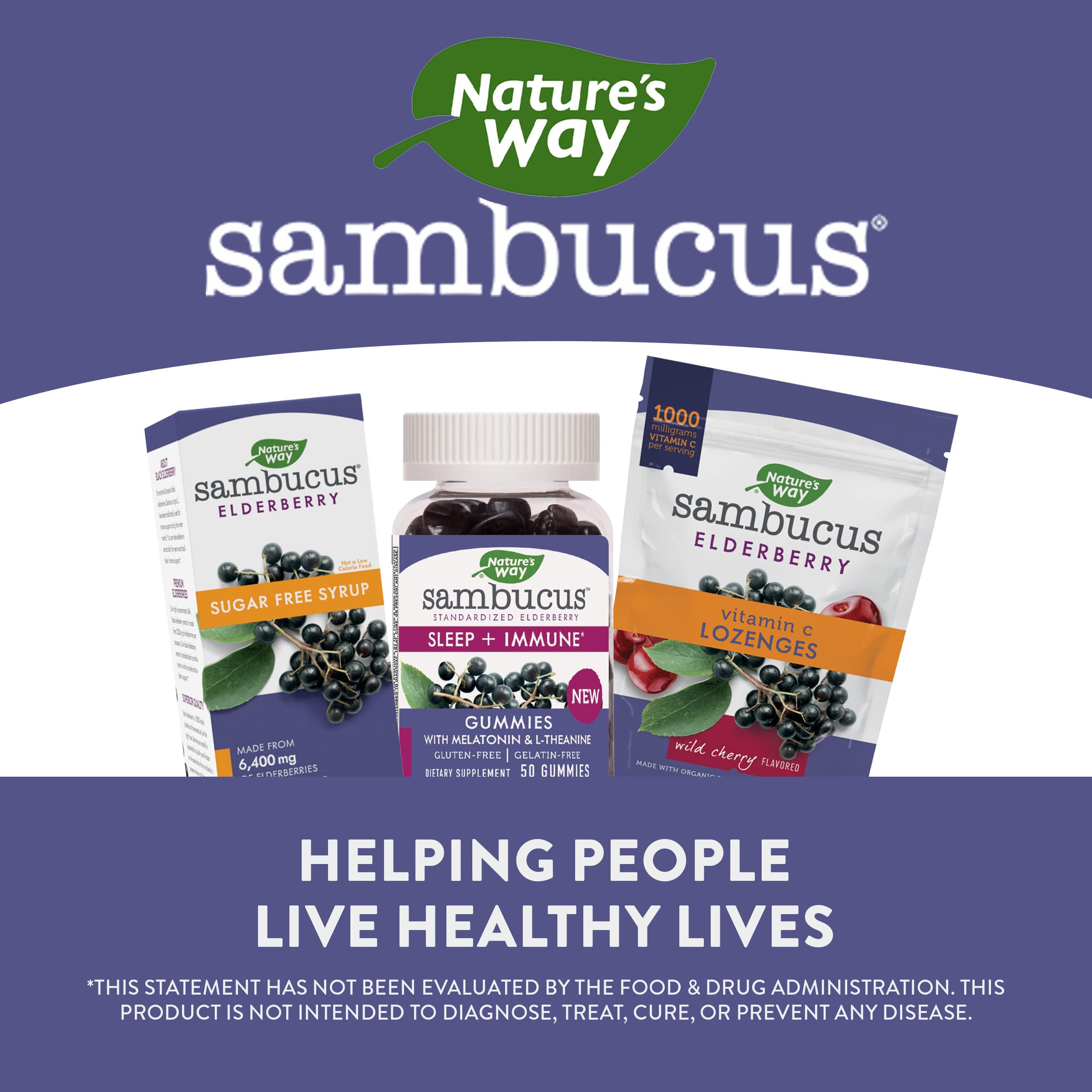 Foto 7 pulgar | Gomitas Nature's Way Sambucus Sleep + Immune Support 50 Unidades - Venta Internacional.