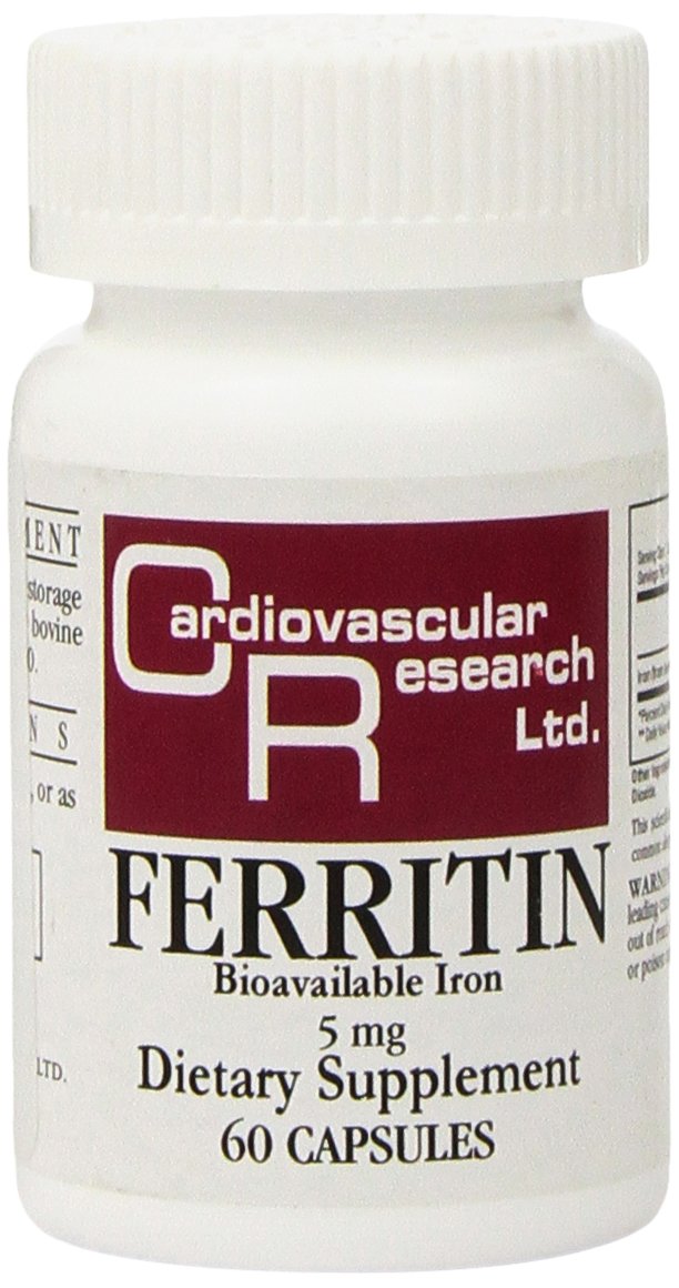 Foto 2 pulgar | Suplemento Cardiovascular Research Ferritin 60 Cápsulas - Venta Internacional.