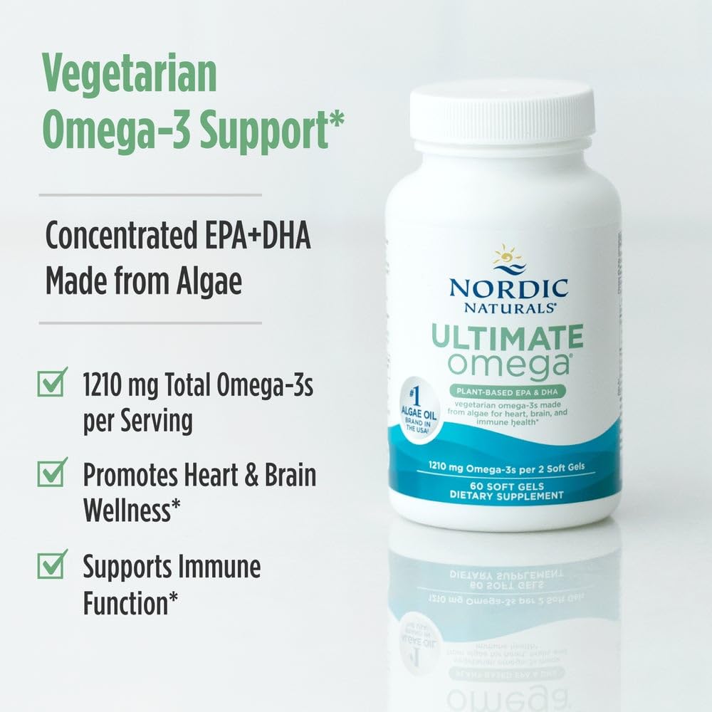 Foto 7 pulgar | Suplemento Ultimate Omega 1210 Mg De Nordic Naturals A Base De Plantas - Venta Internacional.