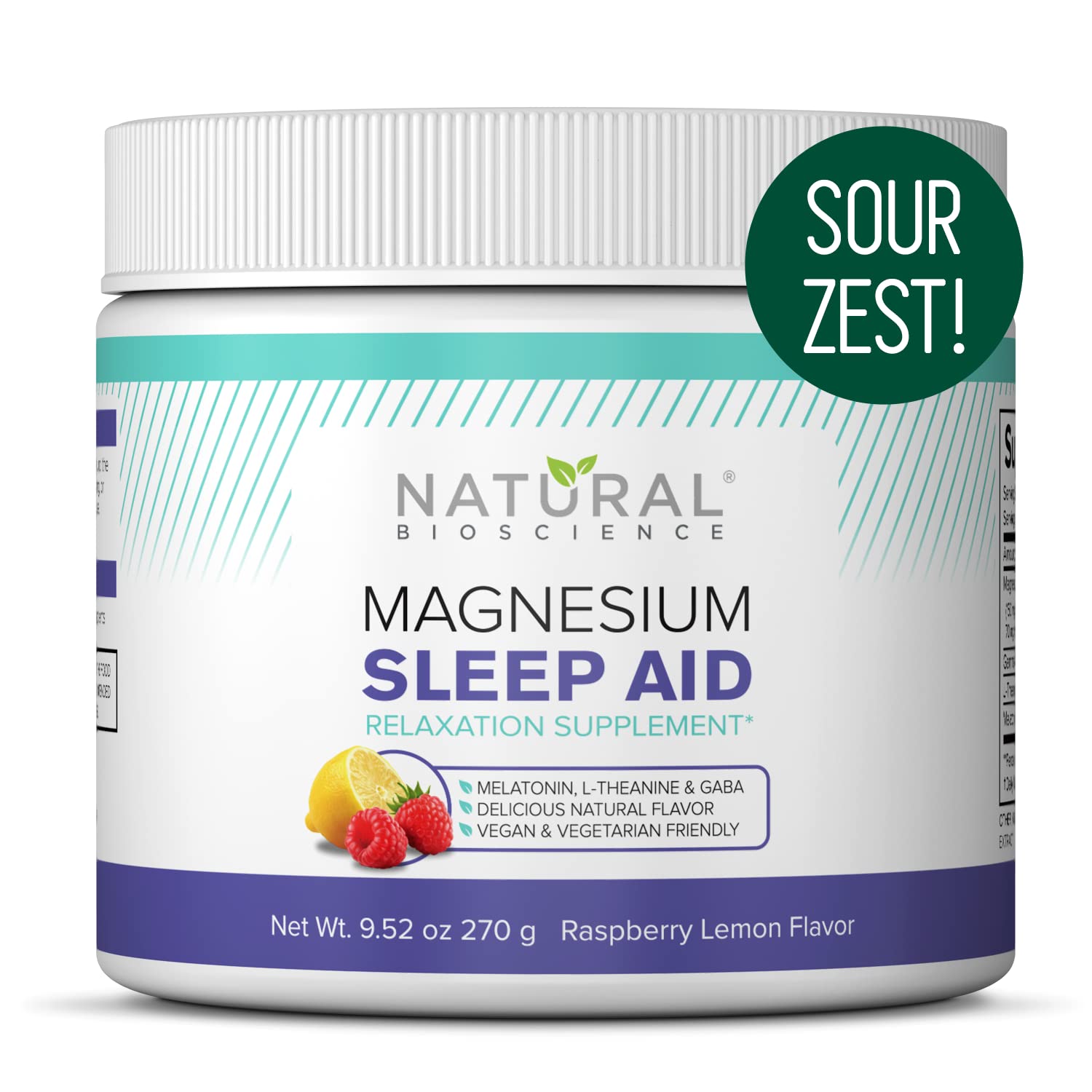 Foto 2 pulgar | Sleep Night Time Powder Natural Bioscience Magnesium - Venta Internacional.