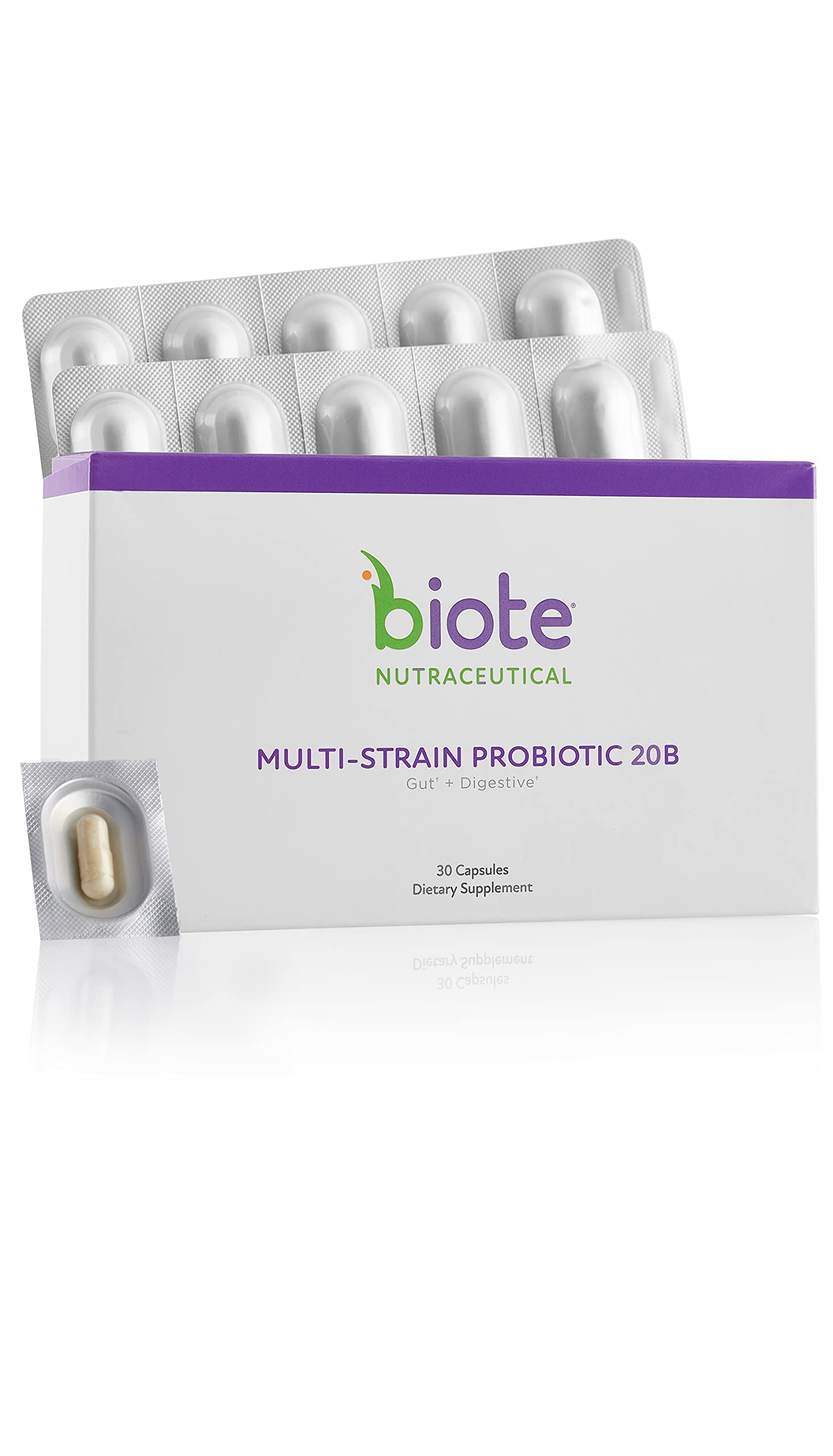 Foto 3 pulgar | Suplemento Biote Nutraceuticals, Probiótico Multicepa 20b - Venta Internacional.