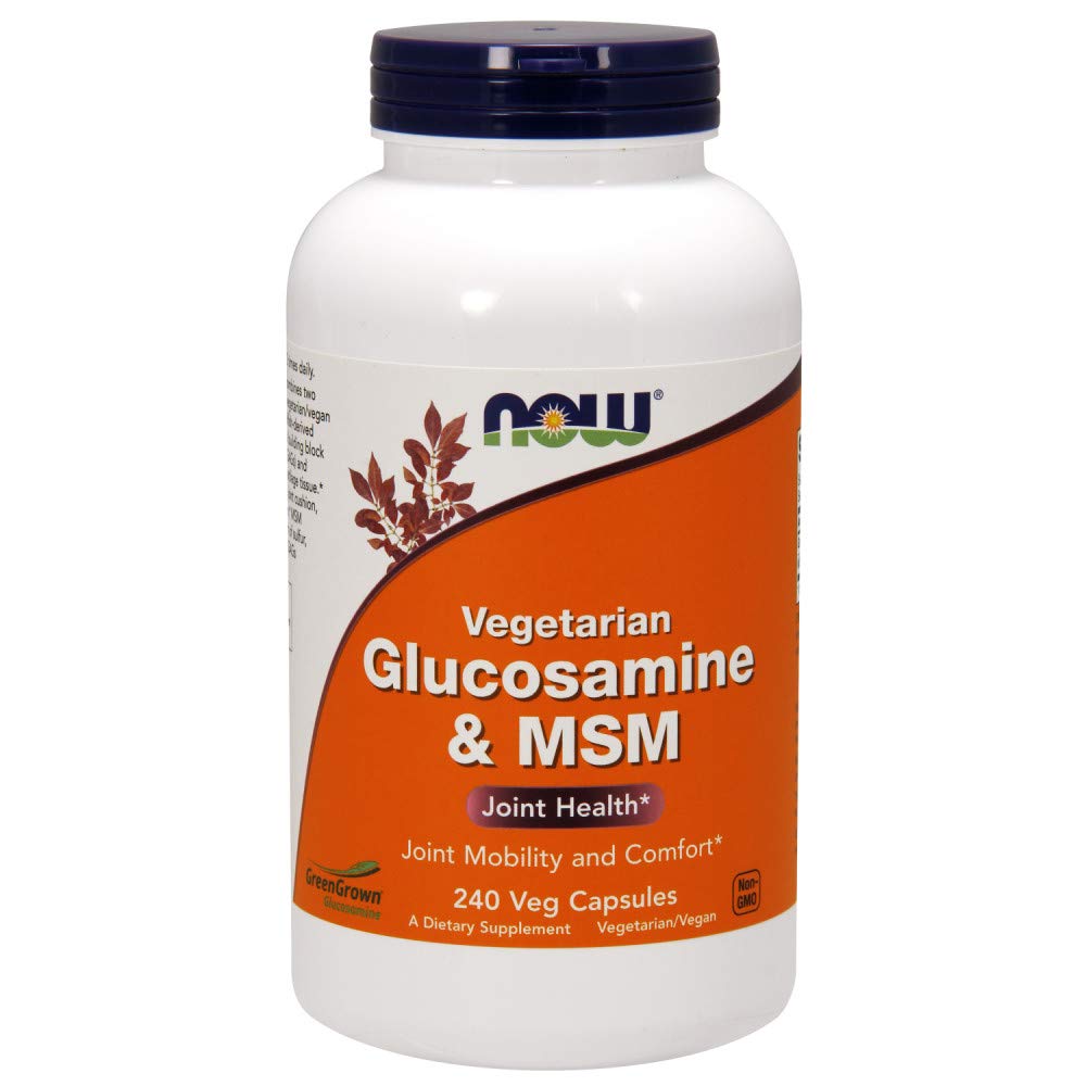 Foto 2 pulgar | Suplemento Now Foods Con Glucosamina Vegetariana Y Msm 240 Cápsulas - Venta Internacional.