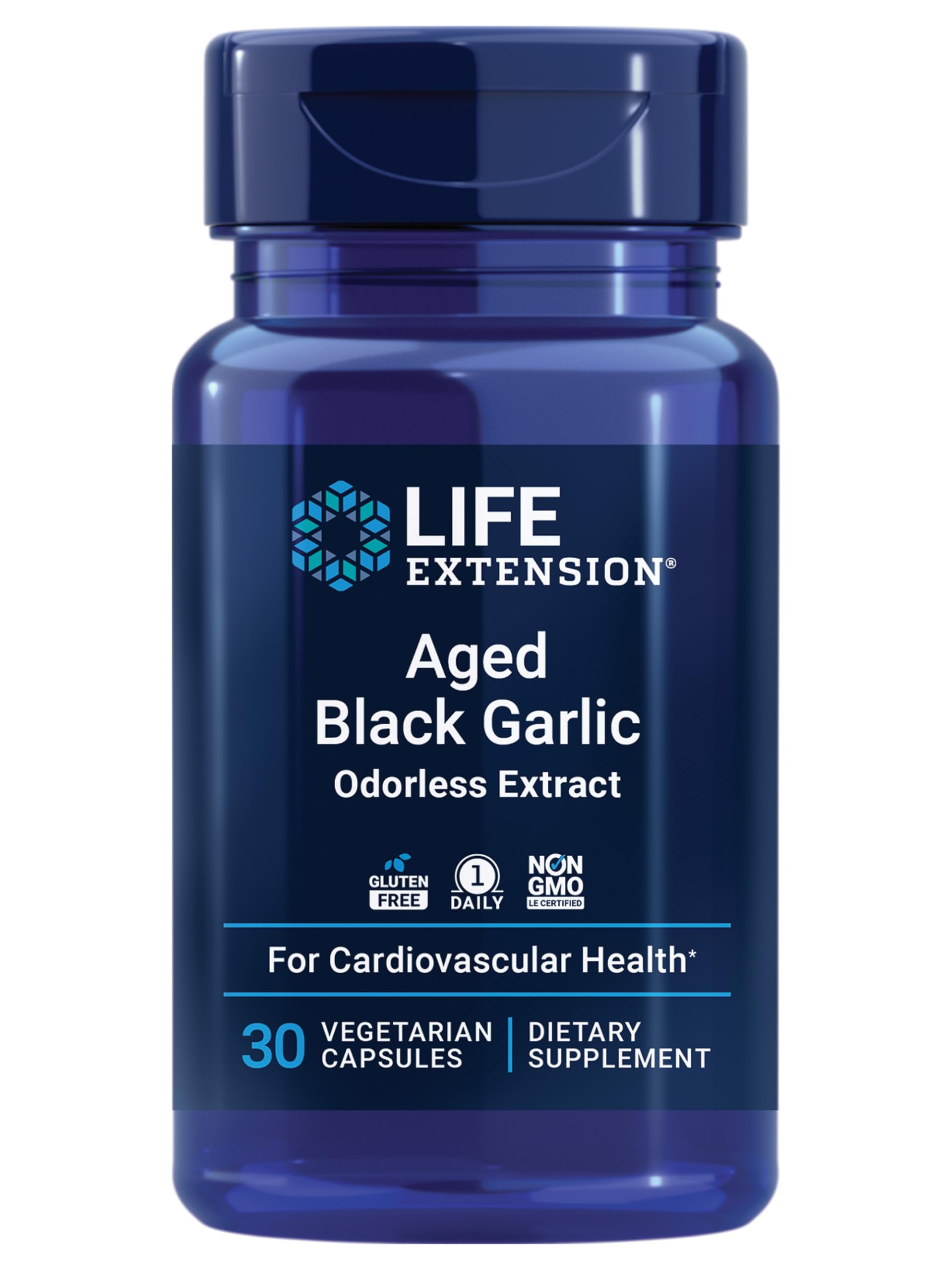 Foto 2 pulgar | Ajo Negro Envejecido Supplement Life Extension 30 Cápsulas - Venta Internacional.