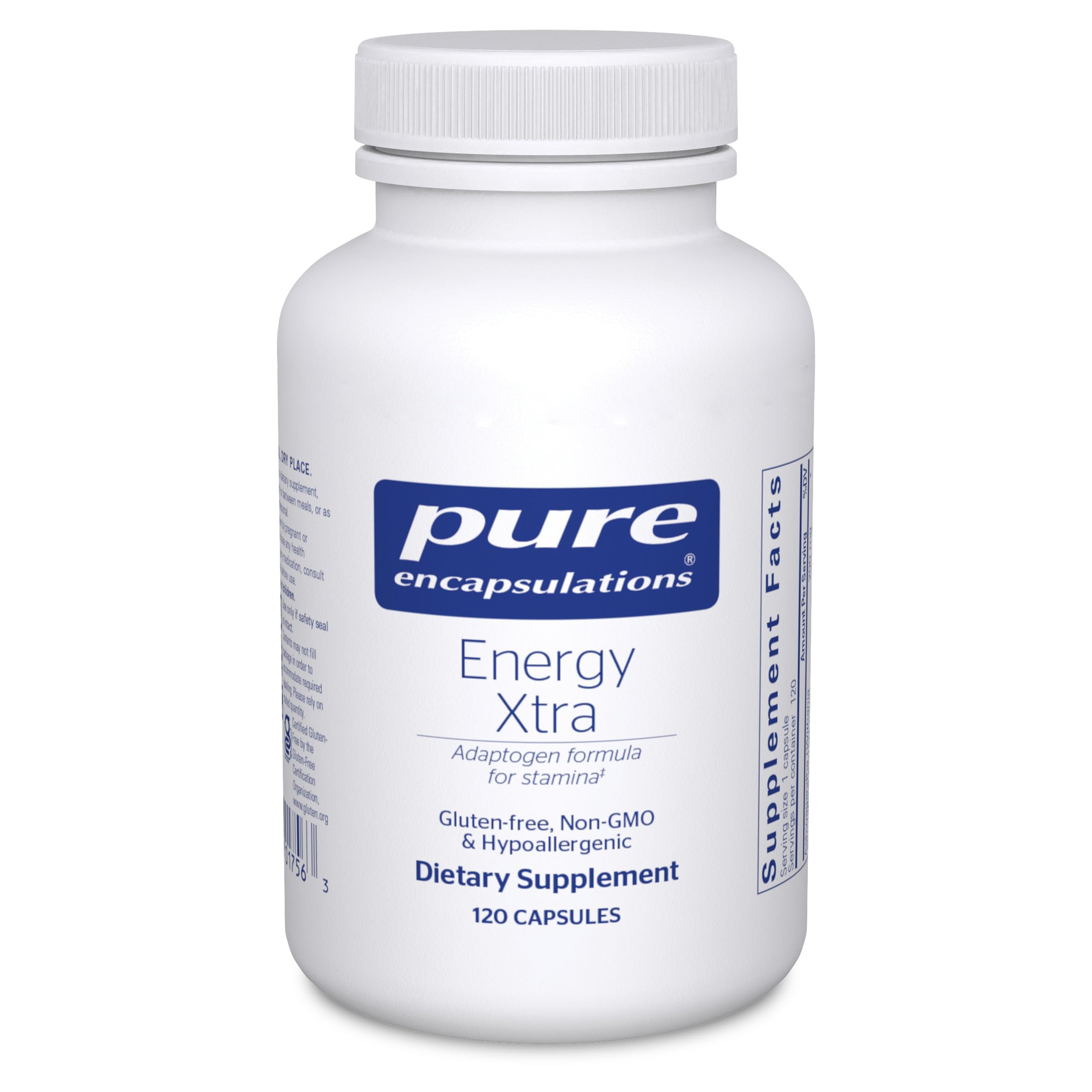 Foto 2 pulgar | Suplemento Pure Encapsulations Energy Xtra 120 Cápsulas - Venta Internacional.