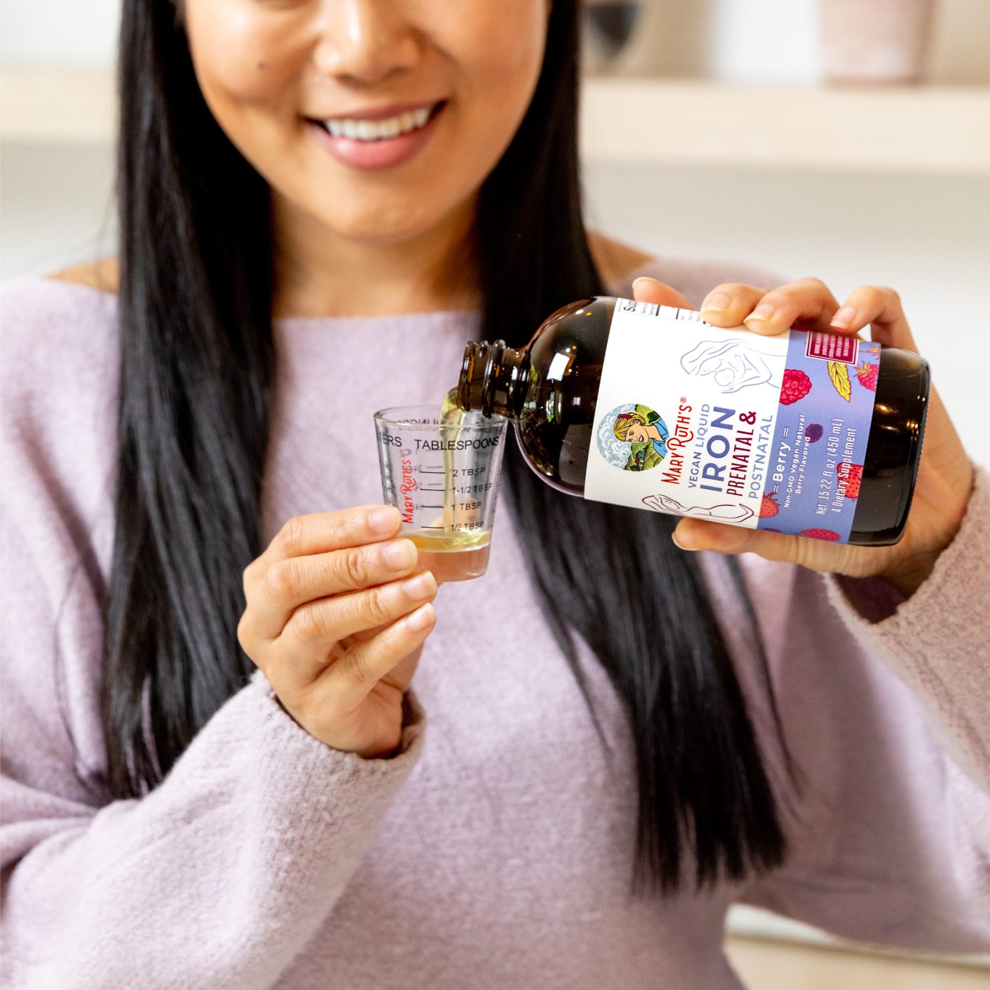 Foto 7 | Suplemento De Hierro Líquido Maryruth Organics Prenatal 450 Ml - Venta Internacional.
