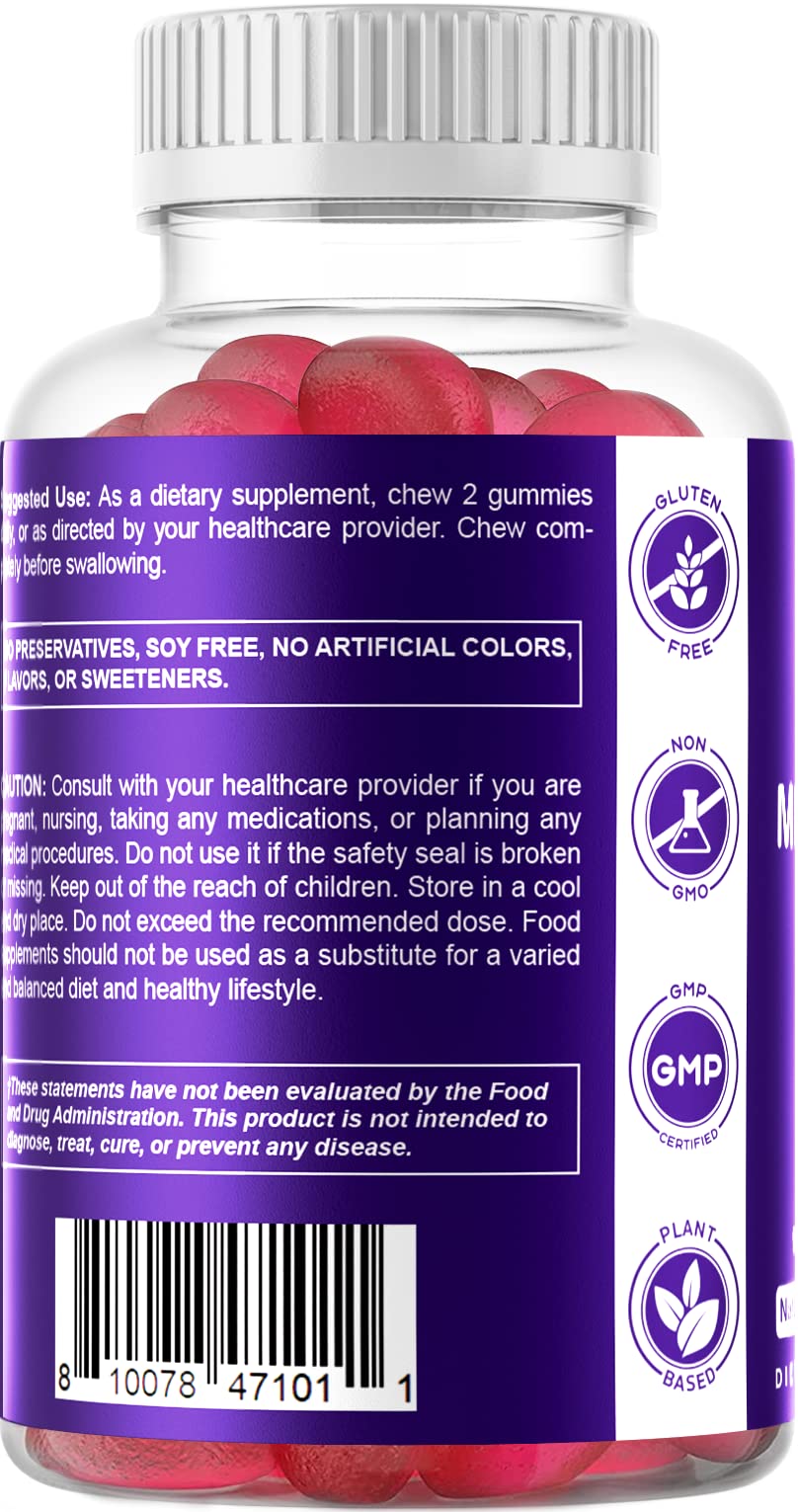 Foto 8 pulgar | Suplemento Vitamínico De Melatonina En Gomitas De 20 Mg Para 30 Porciones - Venta Internacional.