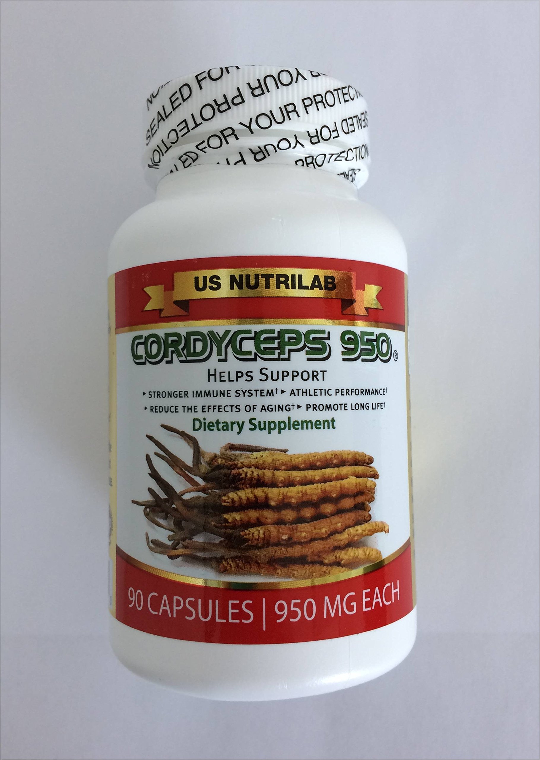 Foto 2 pulgar | Suplemento Orgánico Cordyceps 950 Usda, 2 Paquetes De 90 Cápsulas - Venta Internacional.