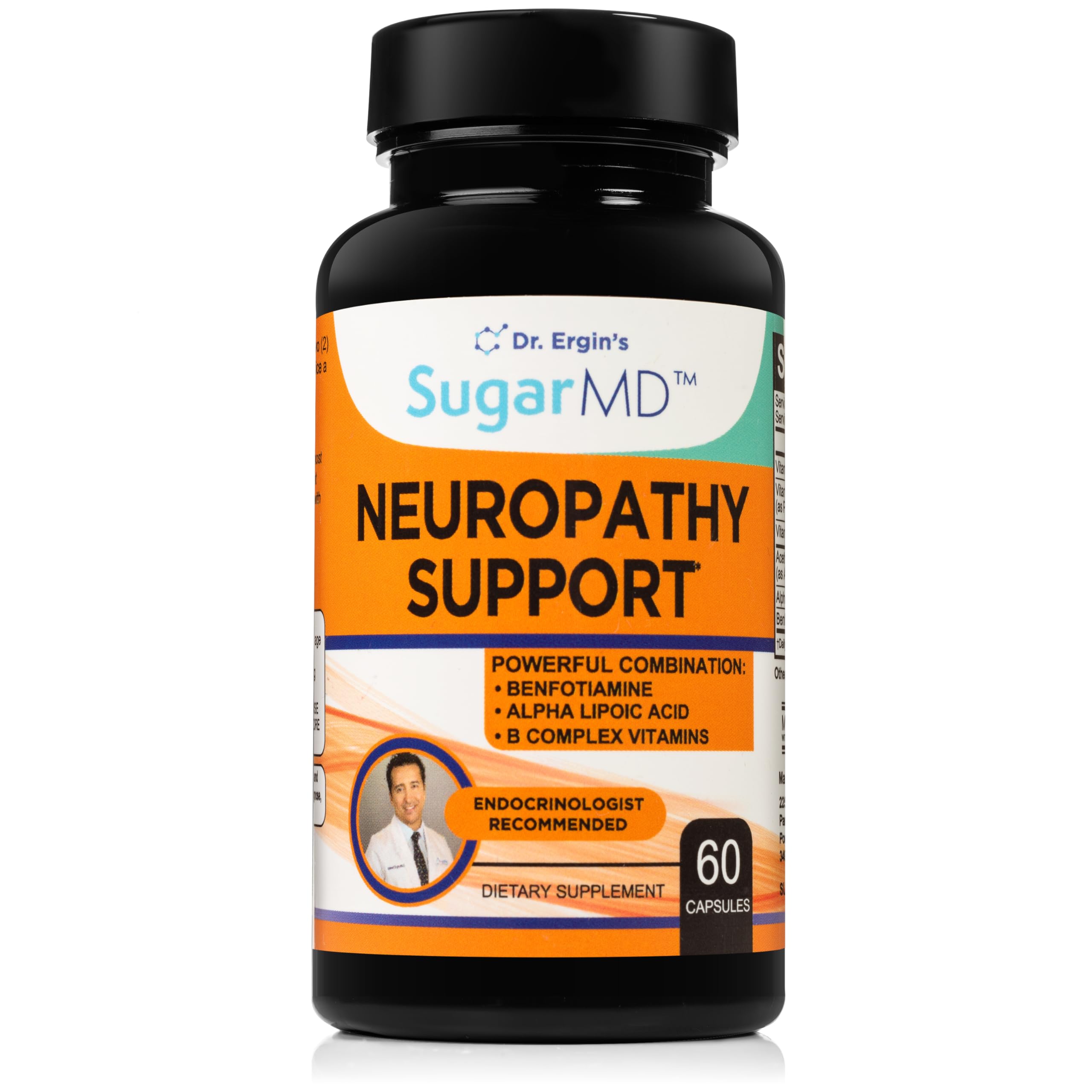 Foto 2 pulgar | Suplemento Sugarmd Neuropathy Support 60 Cápsulas - Venta Internacional.