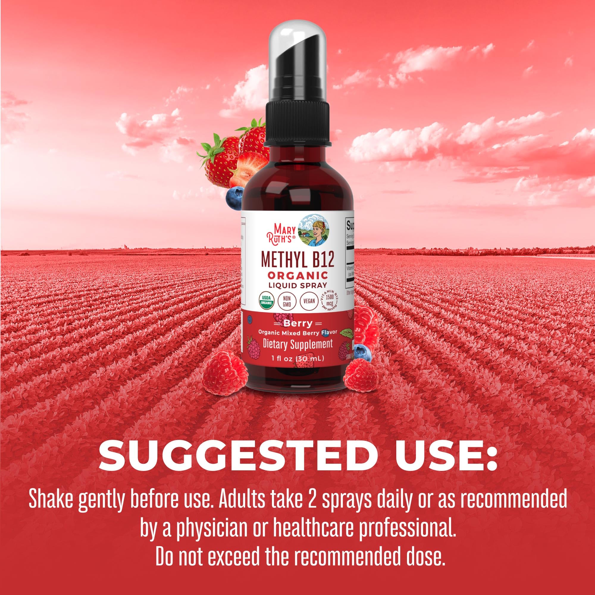 Foto 7 pulgar | Suplemento Maryruth Organics con Vitamina B12 30 Ml- Venta Internacional