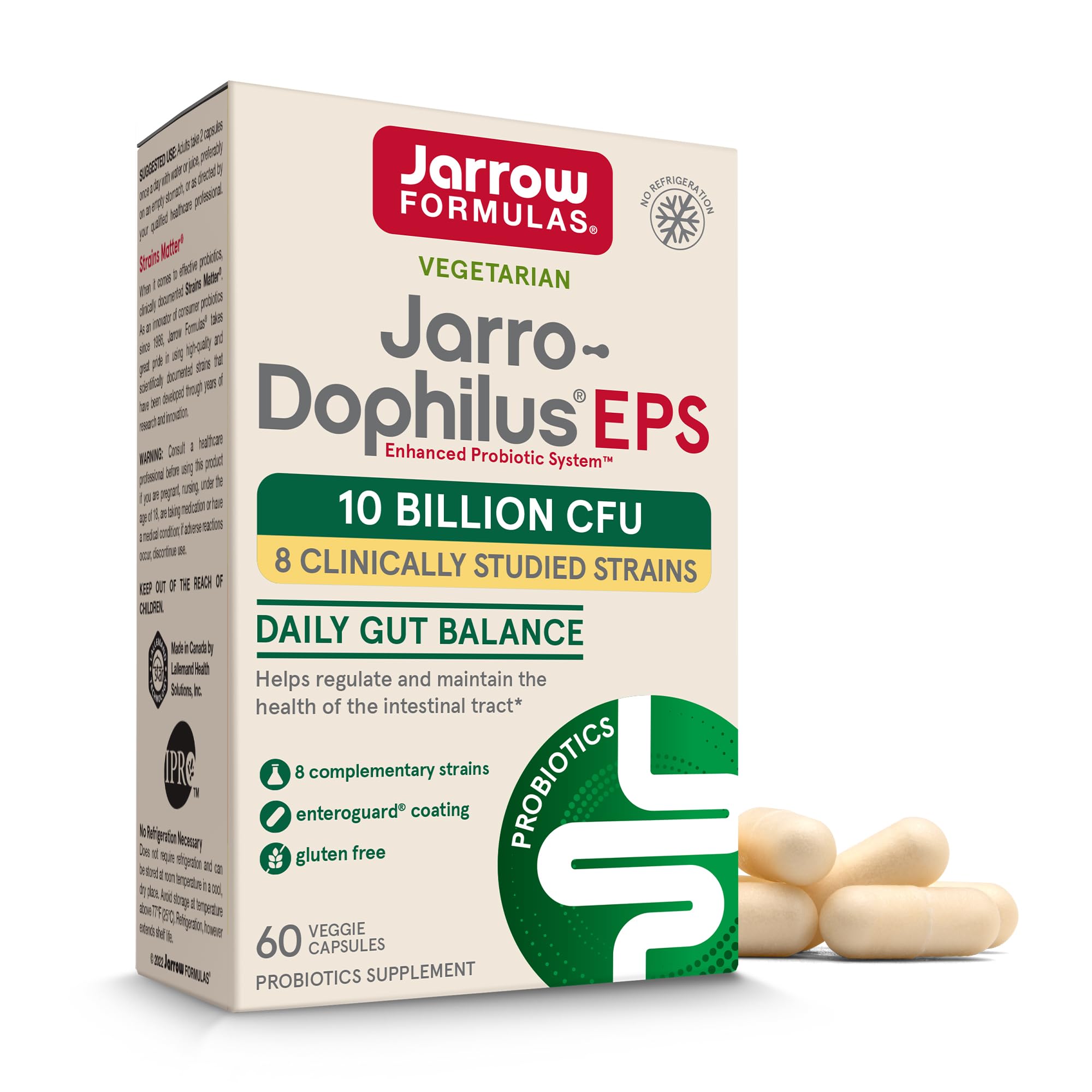 Foto 2 pulgar | Suplemento Jarro-dophilus Eps De Jarrow Formulas, 10 Mil Millones De Cfu - Venta Internacional.