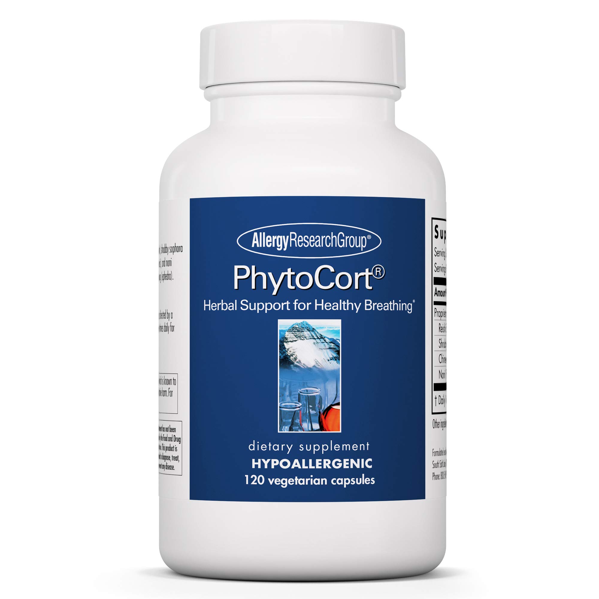 Foto 2 pulgar | Suplemento De Allergy Research Group Phytocort 120 Cápsulas - Venta Internacional.