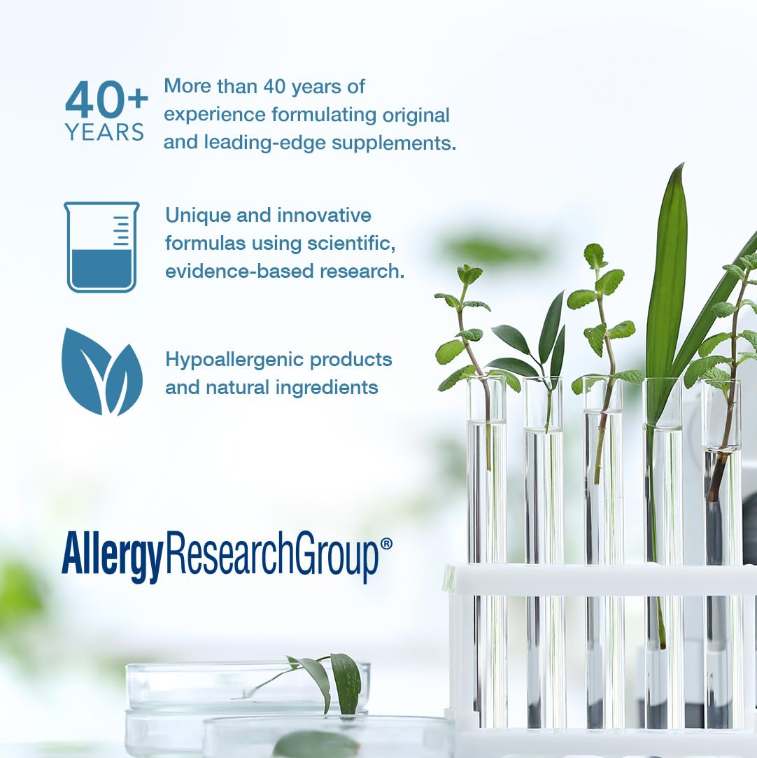Foto 8 pulgar | Suplemento De Allergy Research Group Phytocort 120 Cápsulas - Venta Internacional.