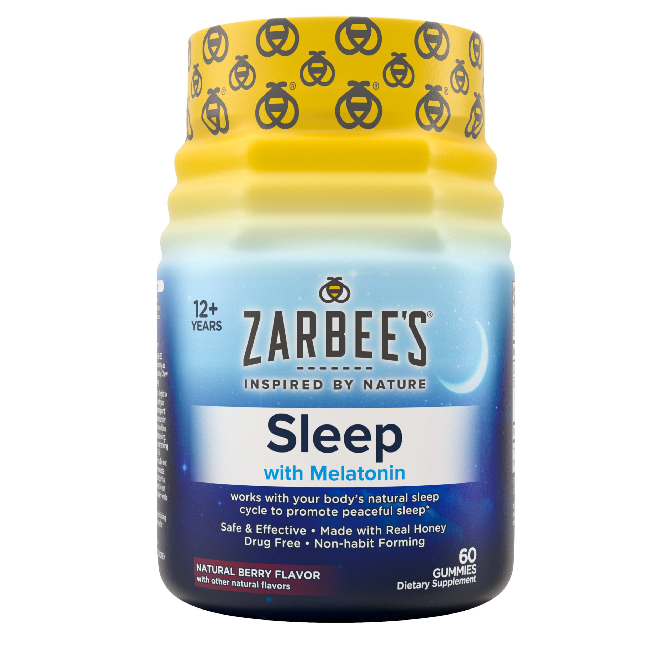 Foto 2 pulgar | Suplemento Para Dormir Zarbee's, Gomitas De Melatonina, 3 Mg, 60 Unidades - Venta Internacional.
