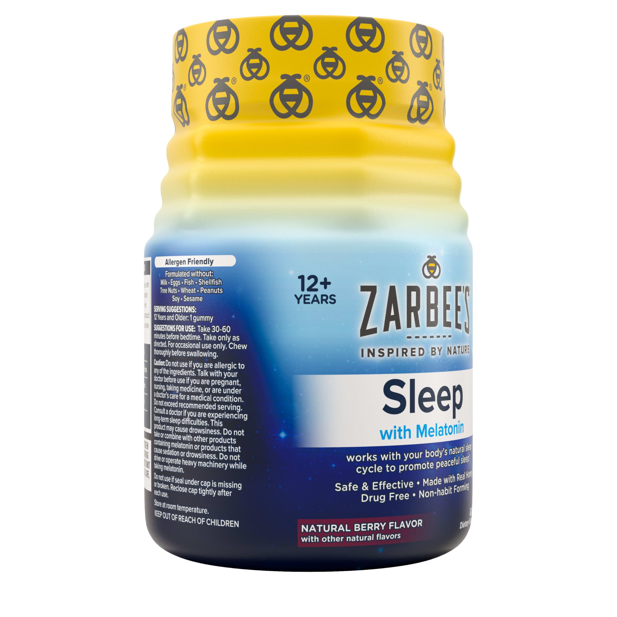 Foto 8 pulgar | Suplemento Para Dormir Zarbee's, Gomitas De Melatonina, 3 Mg, 60 Unidades - Venta Internacional.