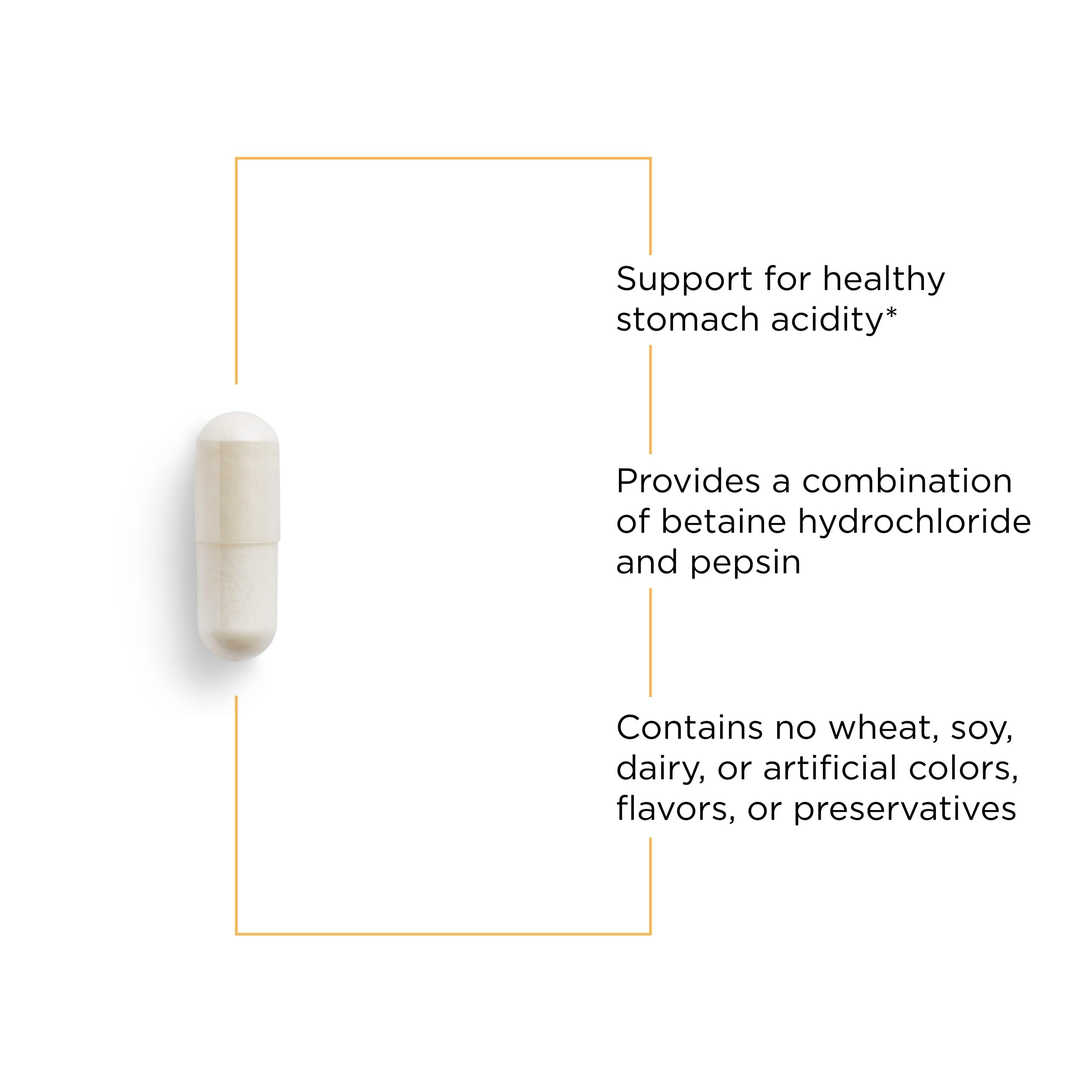 Foto 4 pulgar | Suplemento De Betaína Hci De Integrative Therapeutics, 250 Cápsulas - Venta Internacional.