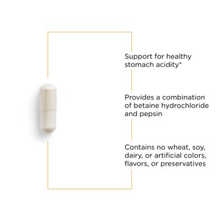 Foto 3 | Suplemento De Betaína Hci De Integrative Therapeutics, 250 Cápsulas - Venta Internacional.