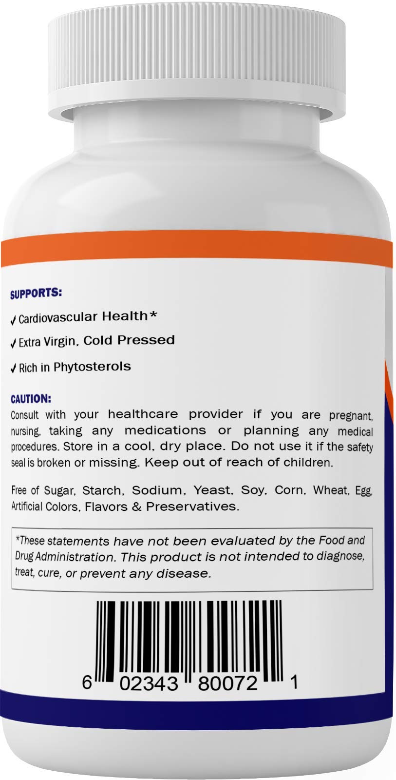 Foto 6 pulgar | Suplemento Vitamático de Aceite de Semilla De Calabaza 2000 Mg Cápsula Blanda 180 - Venta Internacional