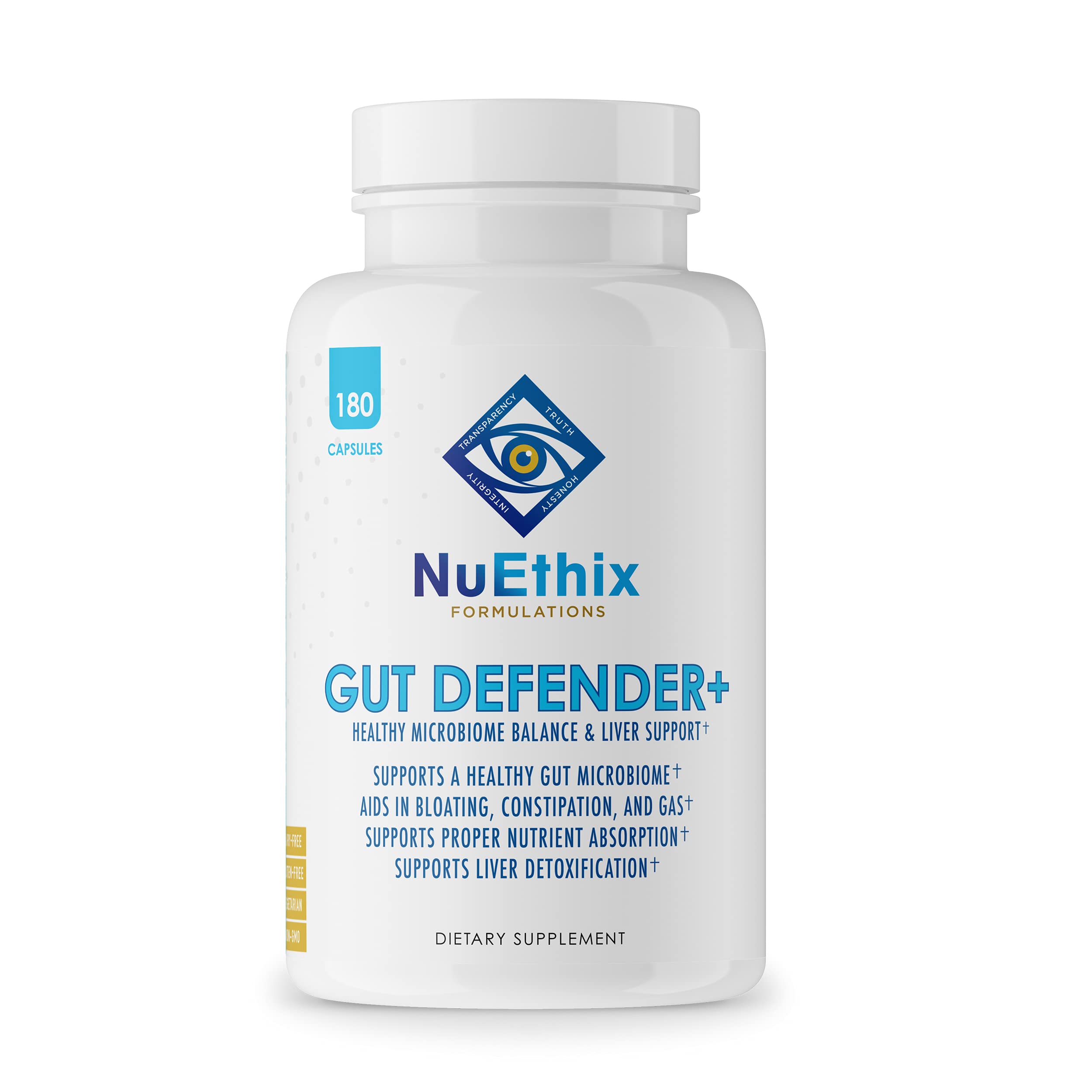 Foto 1 | Suplemento Dietético Nuethix Formulations Gut Defender+ 180 Cápsulas - Venta Internacional.