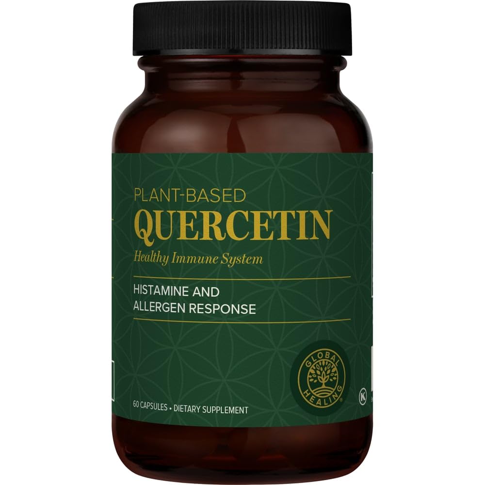 Foto 2 pulgar | Suplemento Global Healing Center Quercetina 250 Mg 60 Cápsulas - Venta Internacional.