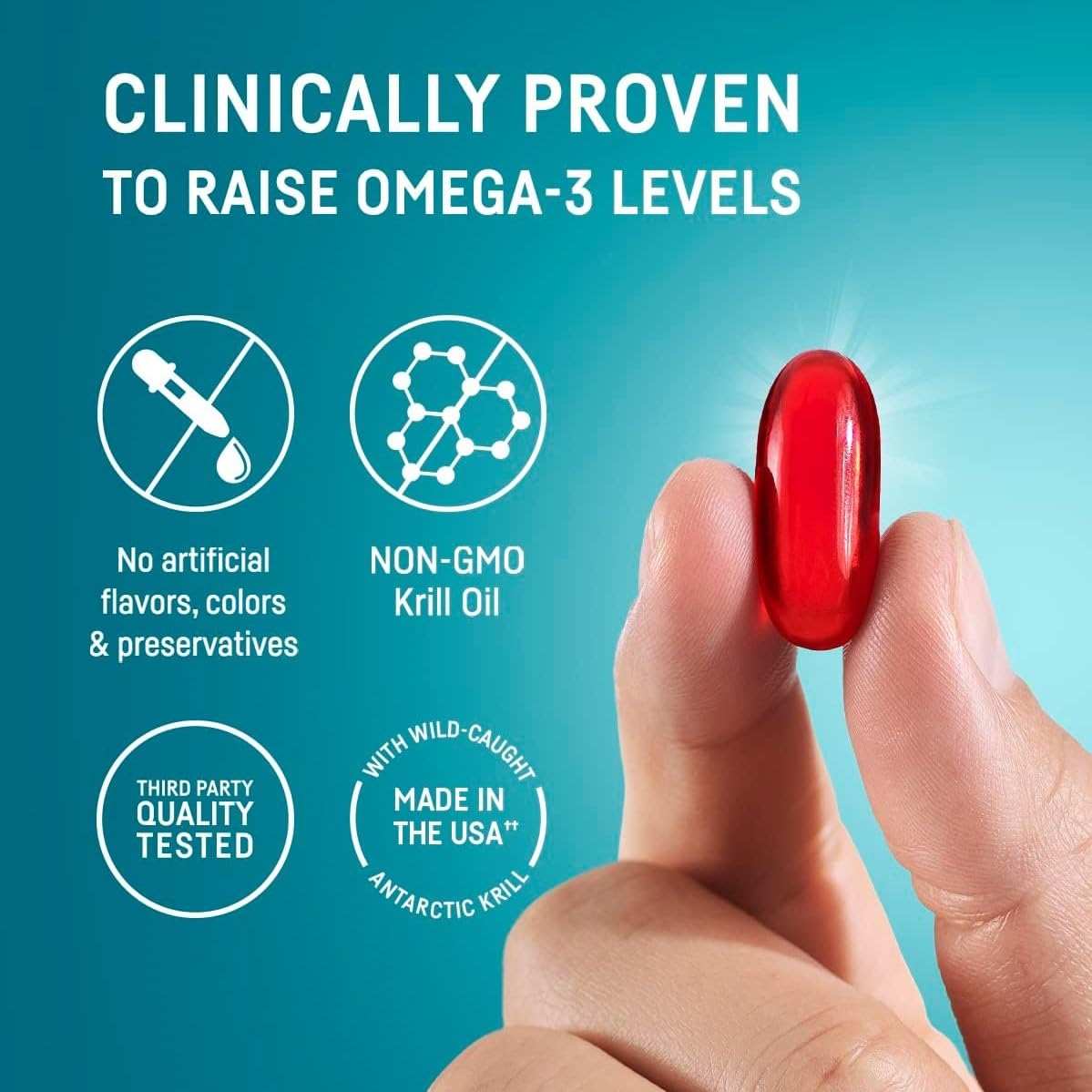 Foto 5 pulgar | Suplemento Kori Krill Aceite De Krill Antártico Omega 3 800 Mg 90 Cápsulas Blandas - Venta Internacional.