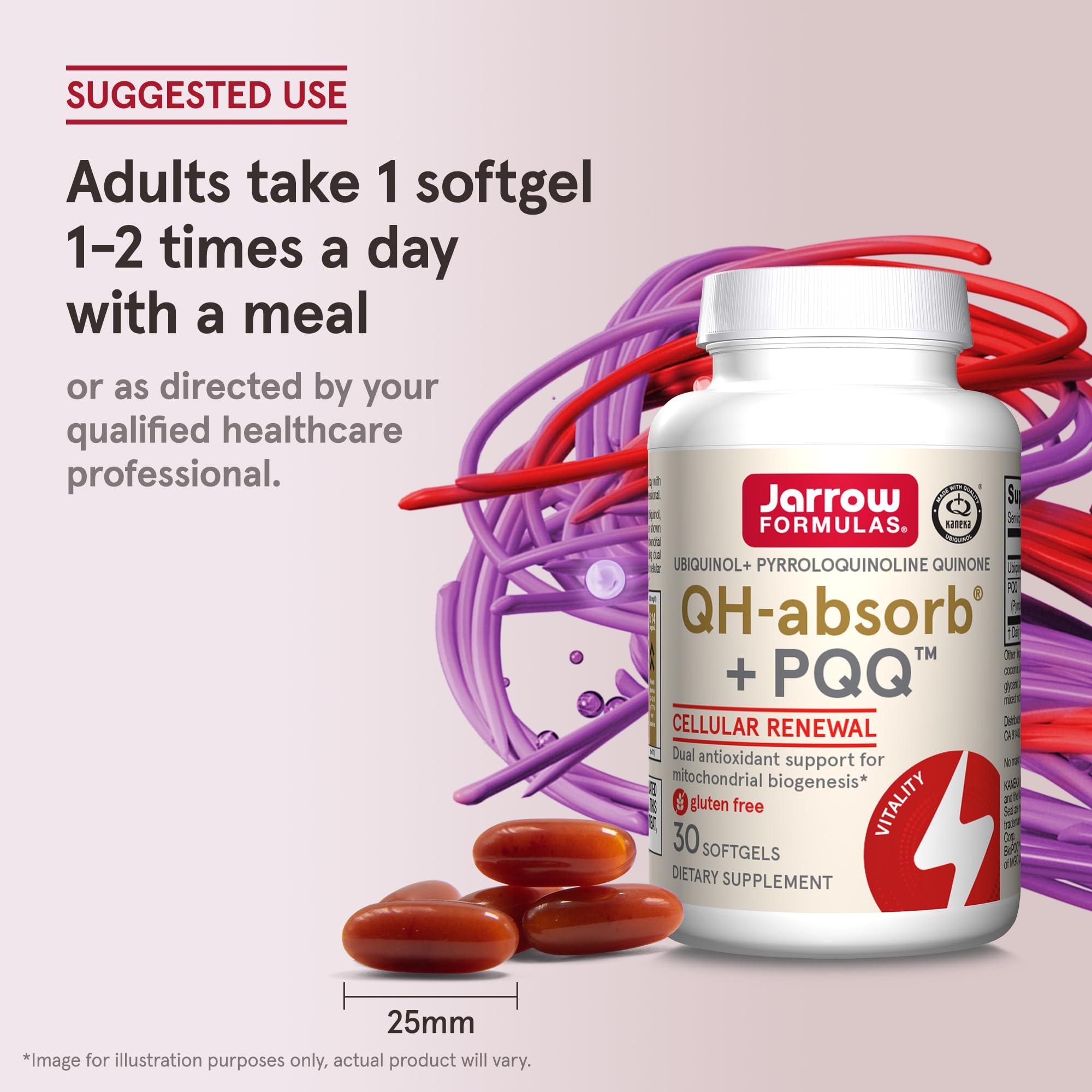 Foto 8 pulgar | Suplemento Jarrow Formulas Qh-absorb + Pqq 30 Cápsulas Blandas - Venta Internacional.