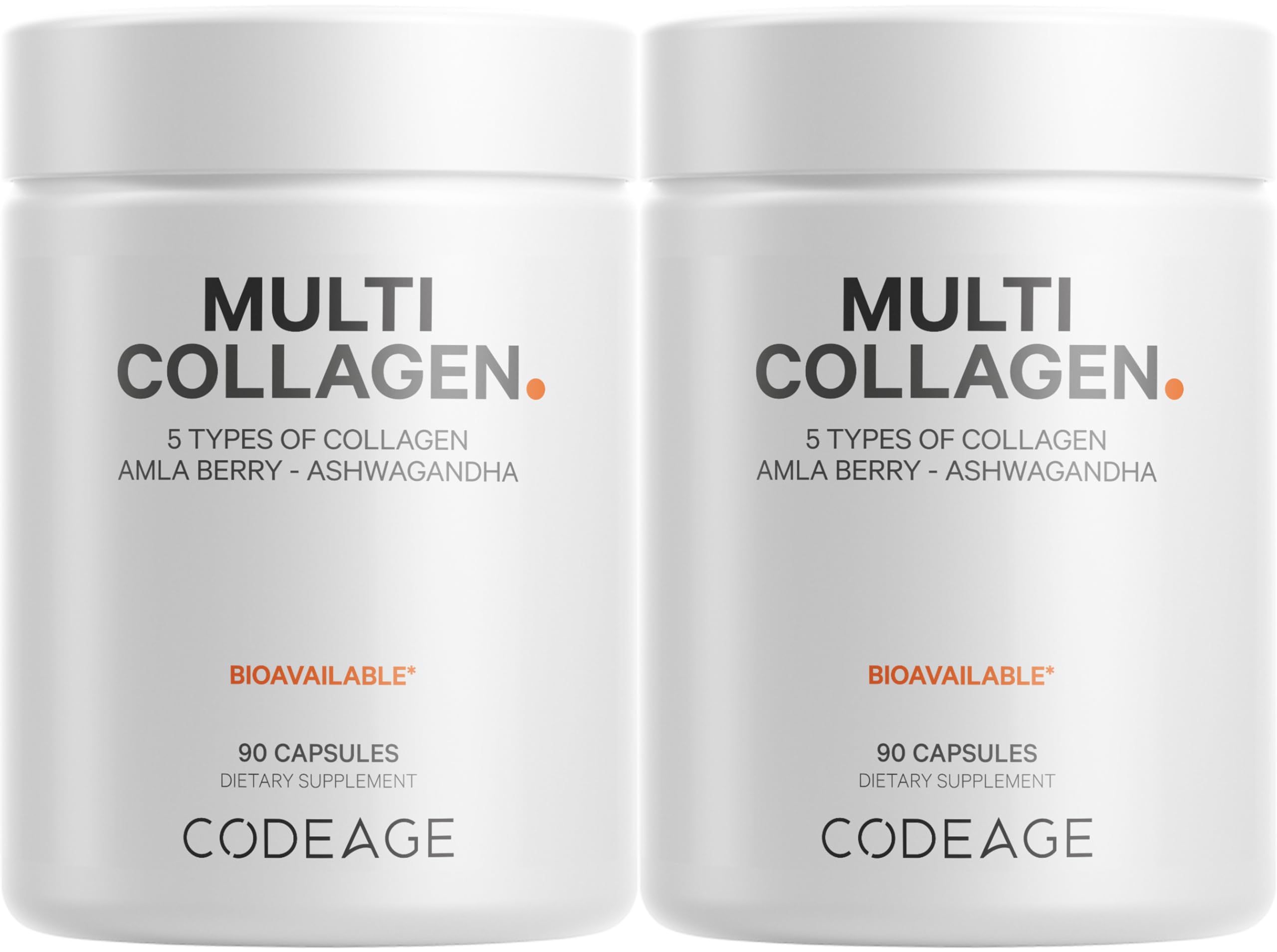 Foto 2 pulgar | Cápsulas De Colágeno Codeage Multi, 5 Tipos Con Ashwagandha, Paquete De 2 - Venta Internacional.