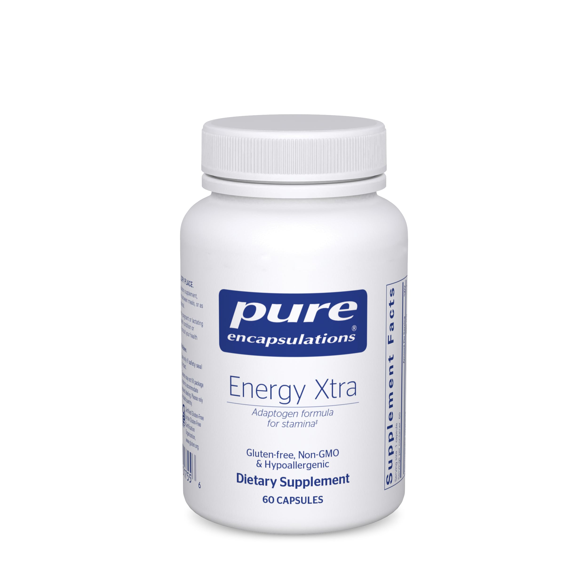 Foto 1 | Suplemento Energy Xtra De Pure Encapsulations, 60 Cápsulas - Venta Internacional.