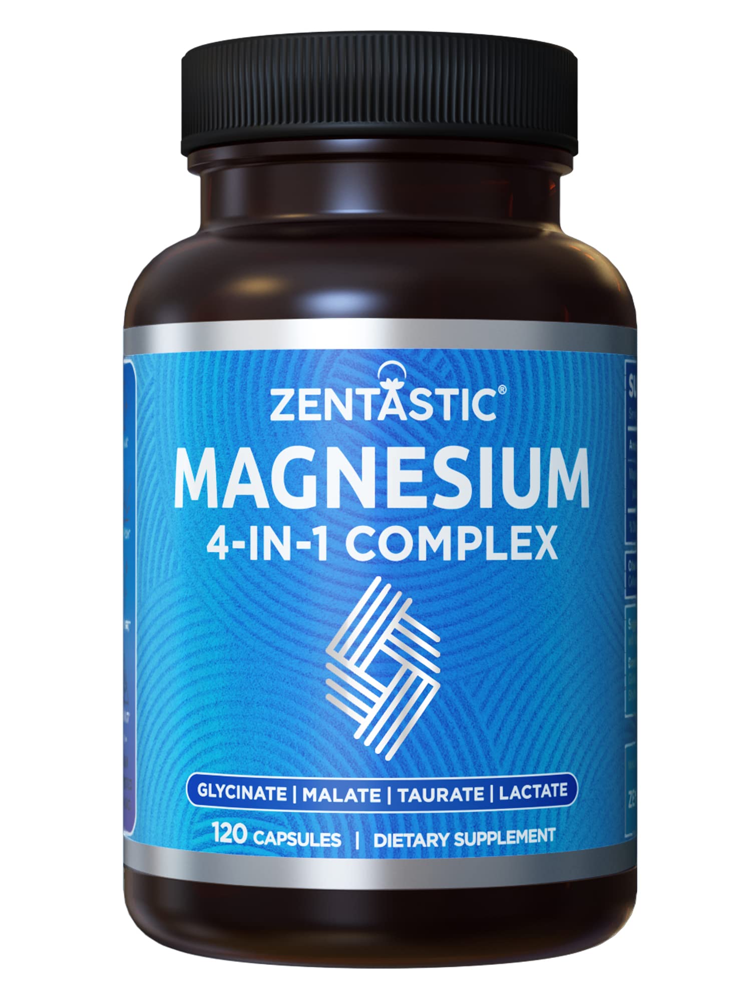 Foto 2 pulgar | Suplemento Zentastic Magnesium Complex 120 Cápsulas - Venta Internacional.
