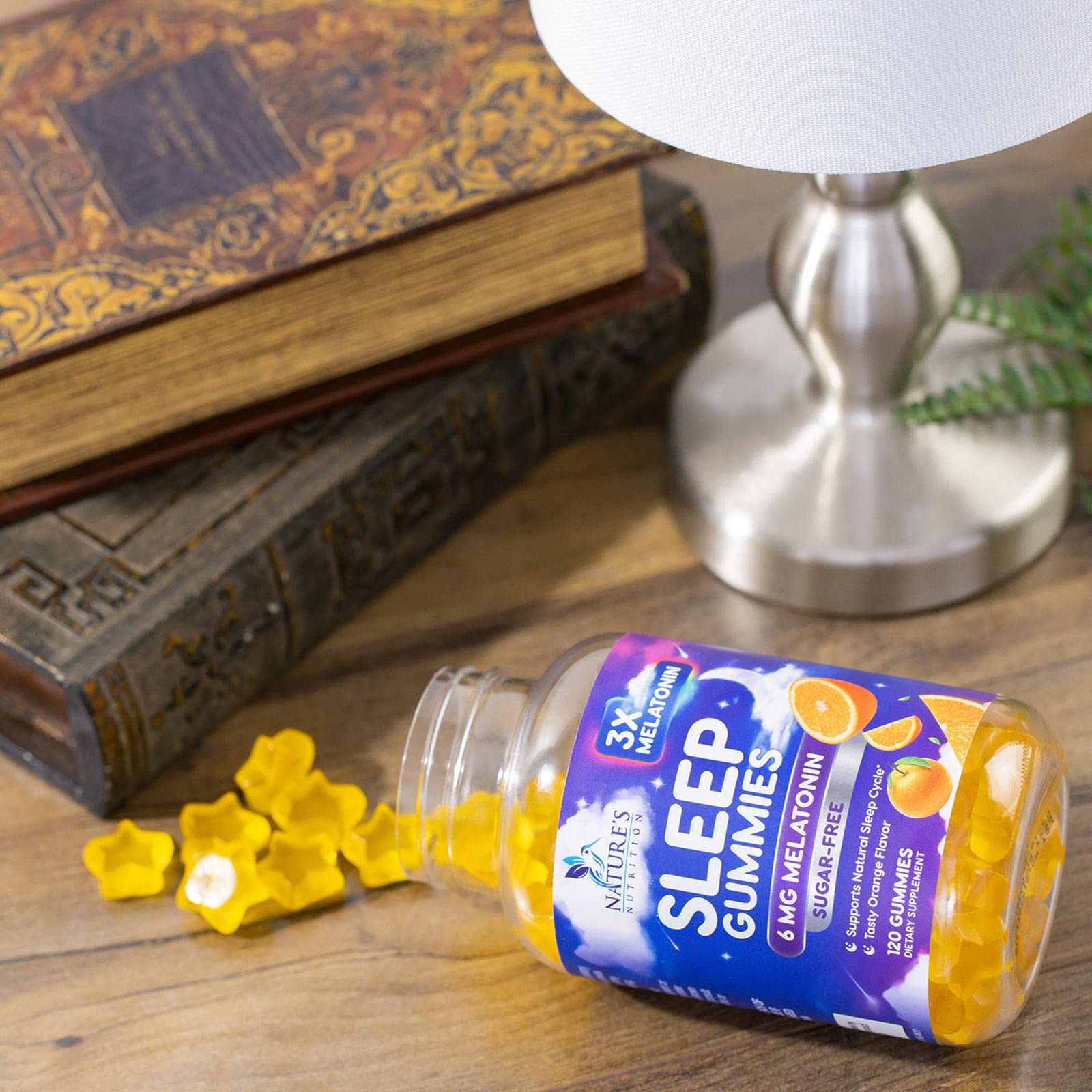 Foto 8 pulgar | Gominolas Sleep Gummies Nature's Nutrition, Melatonina, 6 Mg, 120 Unidades - Venta Internacional.