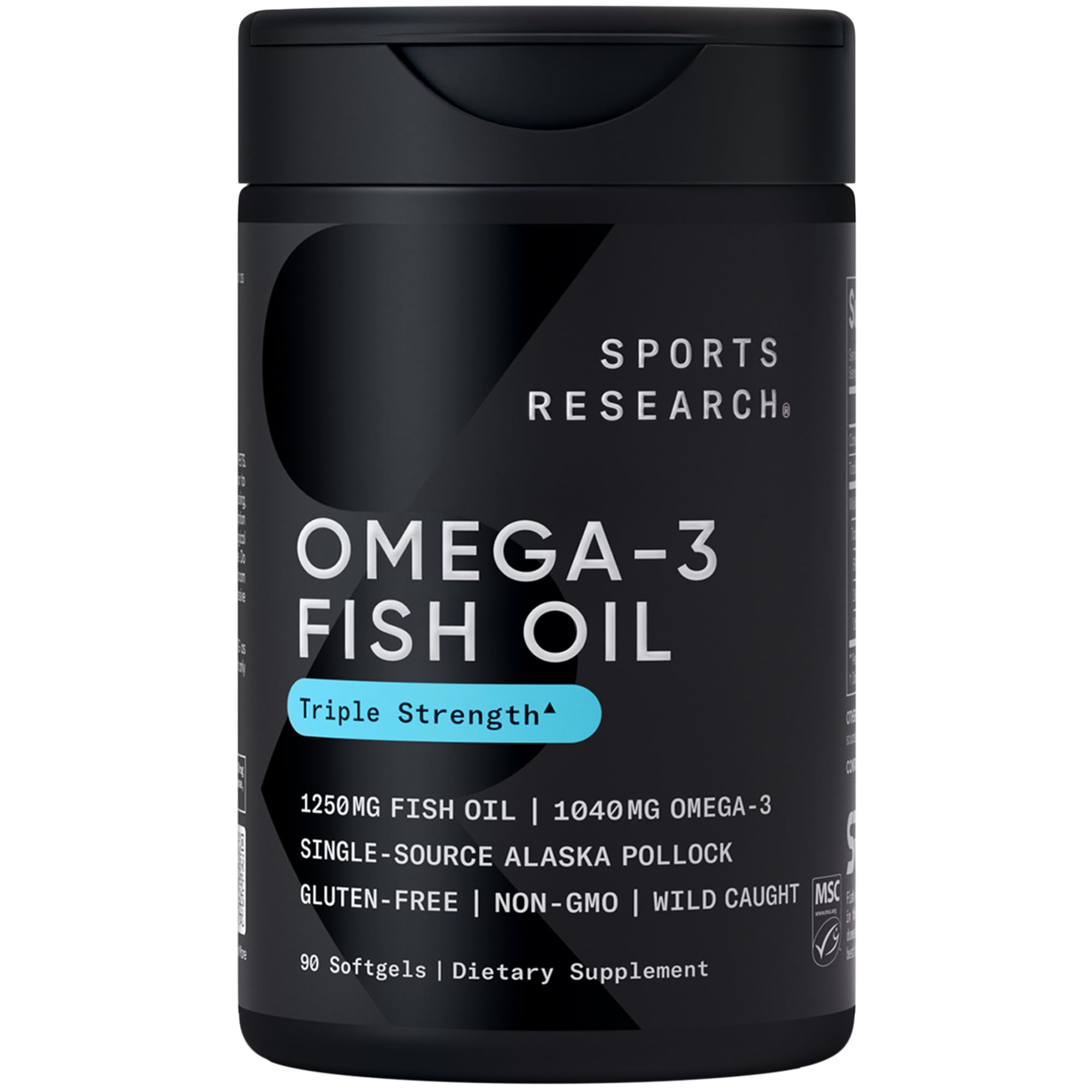 Foto 2 pulgar | Aceite De Pescado Omega 3 Triple Strength De Supplement Sports Research - Venta Internacional.