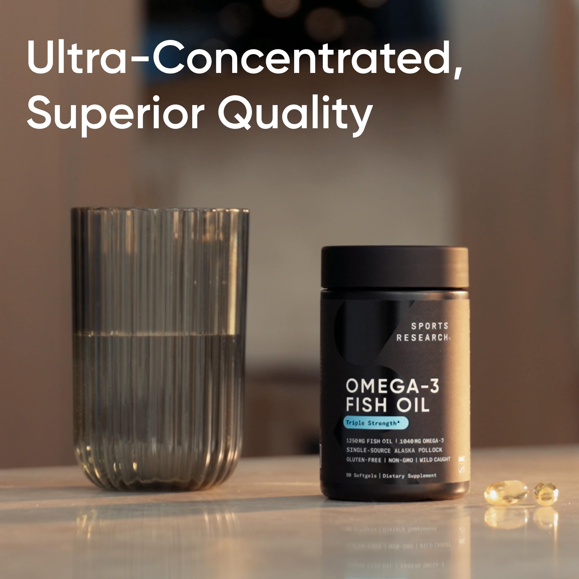 Foto 6 pulgar | Aceite De Pescado Omega 3 Triple Strength De Supplement Sports Research - Venta Internacional.