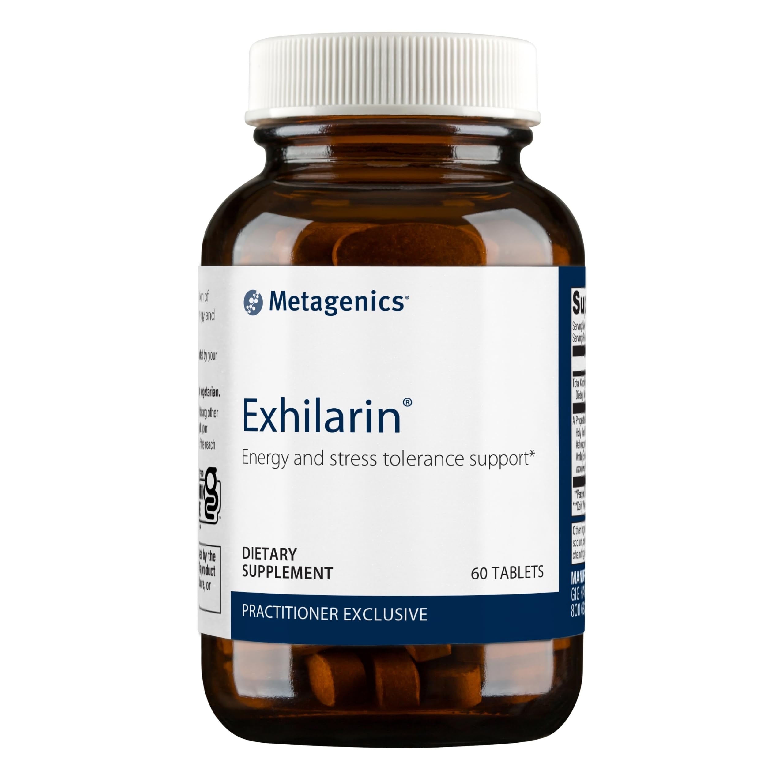 Foto 2 pulgar | Suplemento Metagenics Exhilarin  Energy Stress Tolerance 60  - Venta Internacional.