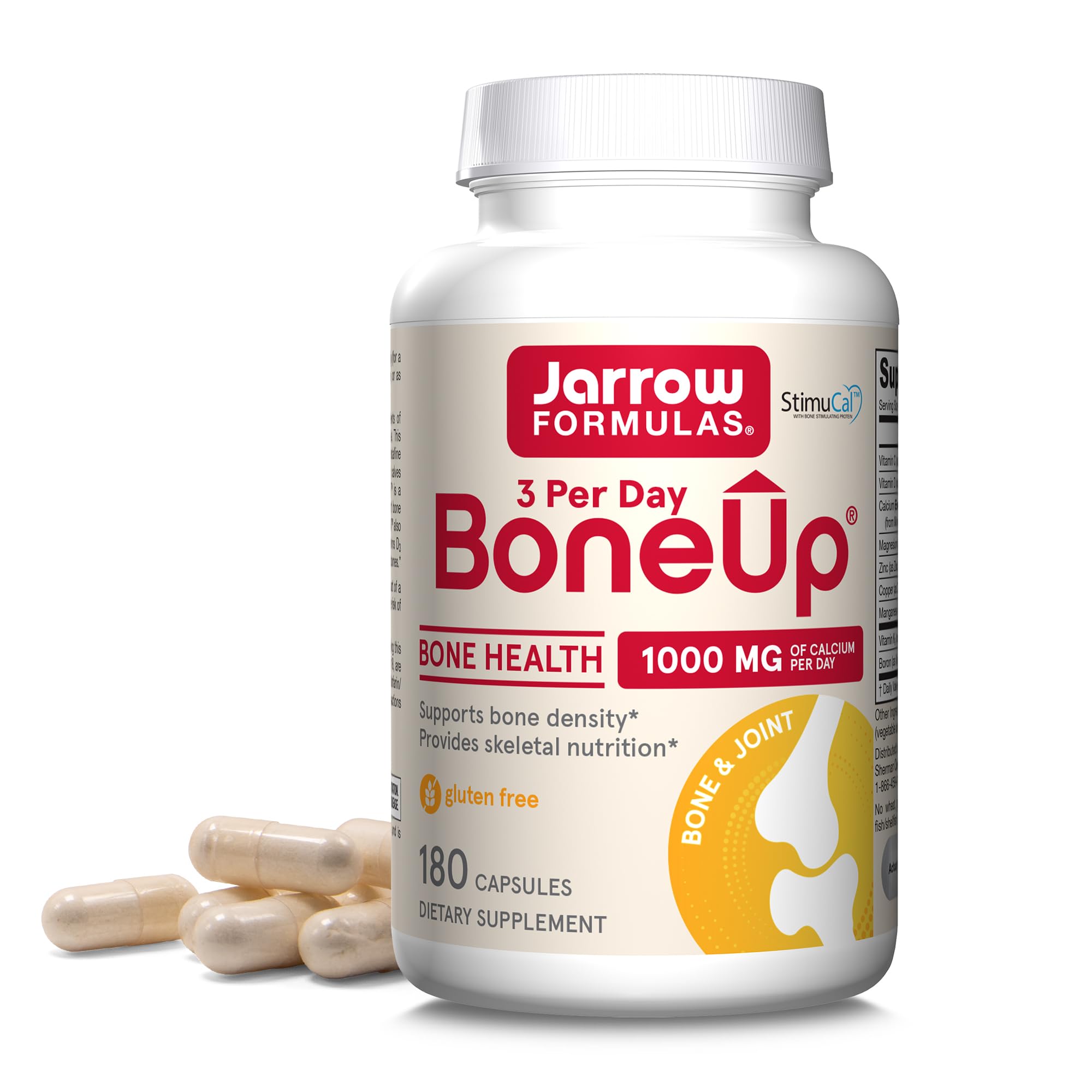 Foto 2 pulgar | Suplemento Jarrow Formulas Boneup Three Por Día, 180 Cápsulas - Venta Internacional.
