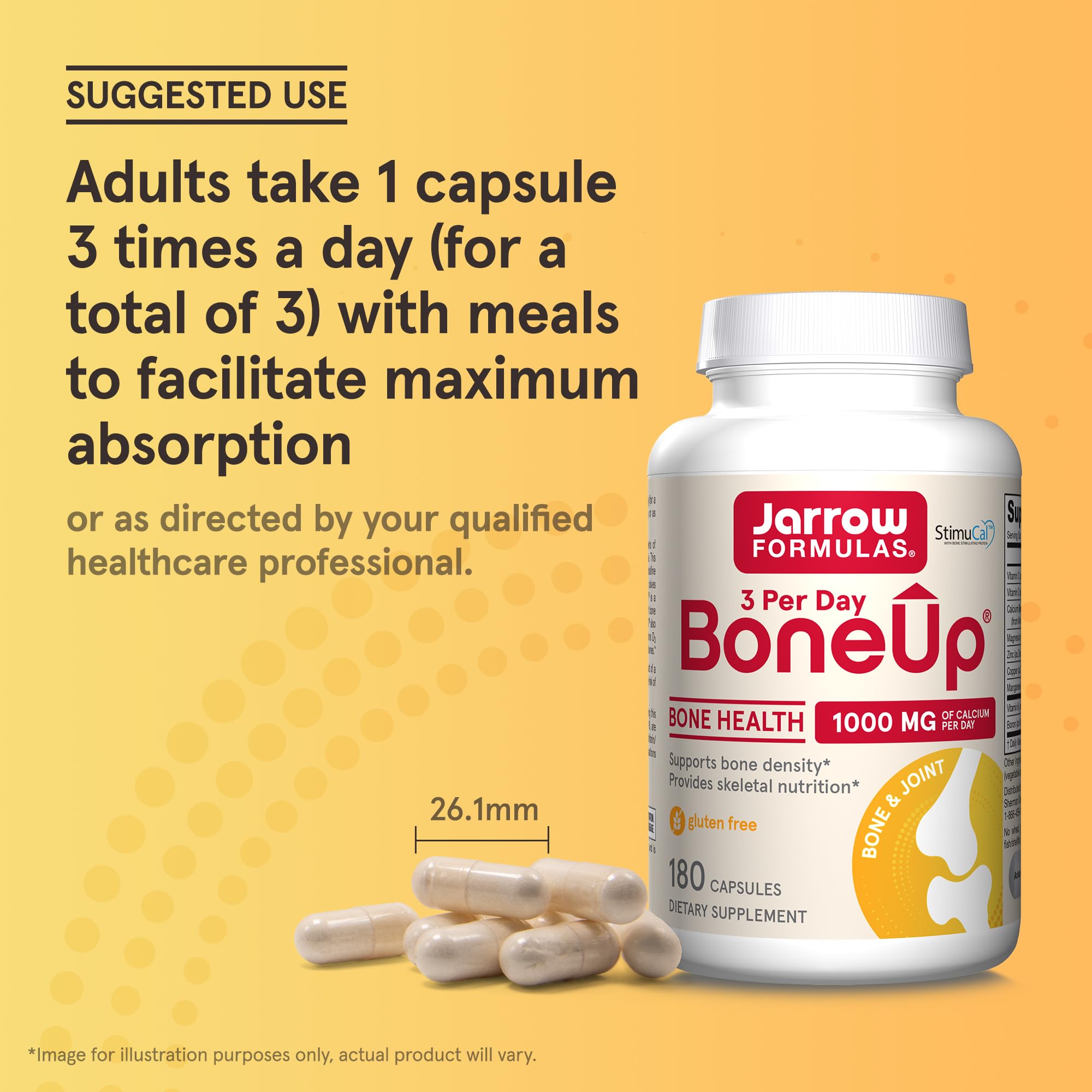 Foto 7 | Suplemento Jarrow Formulas Boneup Three Por Día, 180 Cápsulas - Venta Internacional.