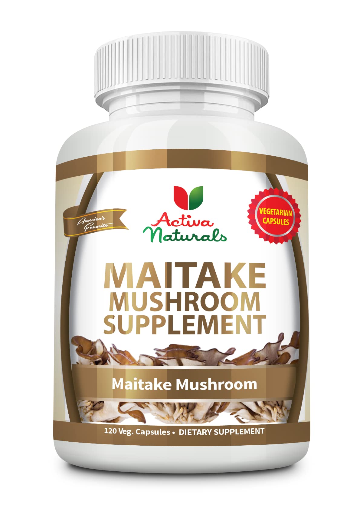 Foto 2 pulgar | Suplemento Activa Naturals Con Hongos Maitake 120 Cápsulas - Venta Internacional.