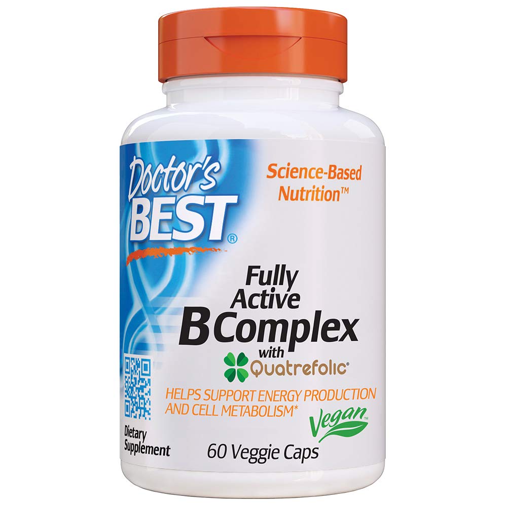 Foto 2 pulgar | Suplemento Doctor's Best Fully Active B Complex 60 Tabletas - Venta Internacional.