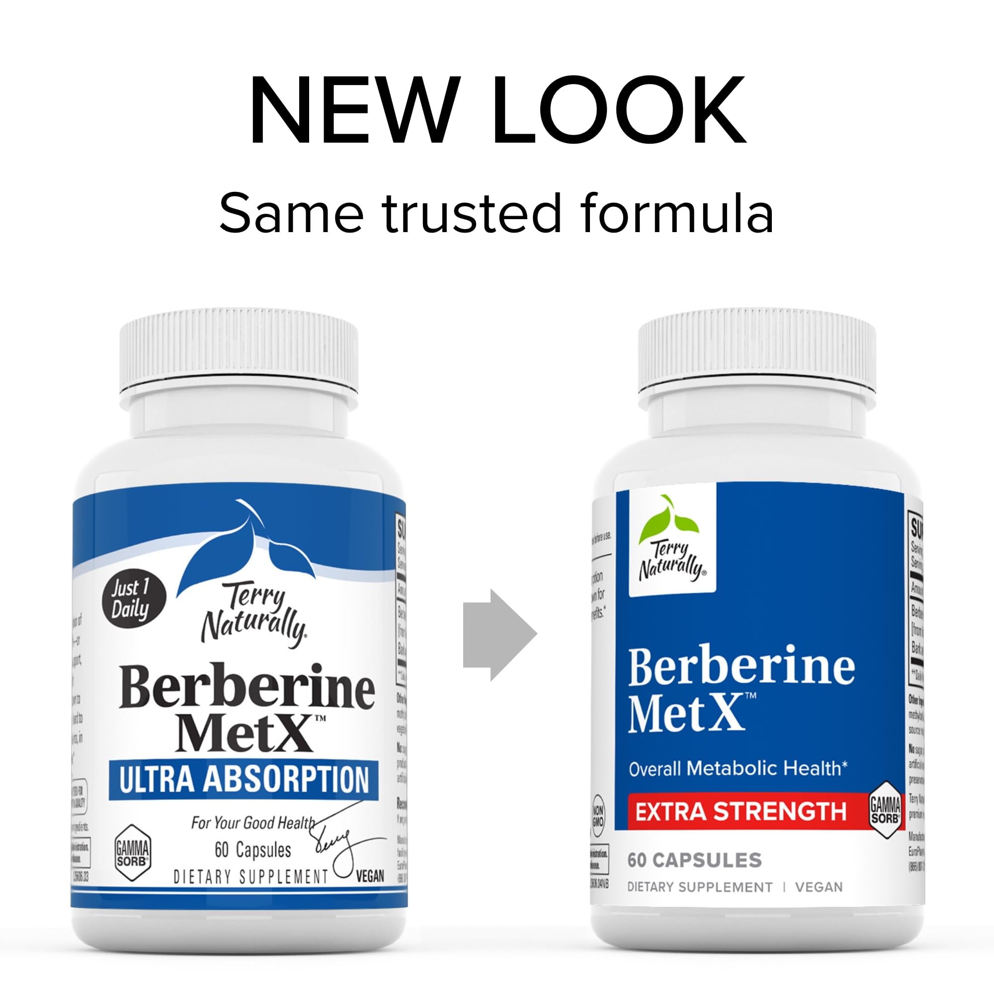 Foto 4 pulgar | Suplemento Terry Naturally Berberine Metx Extra Strength 60 Cápsulas - Venta Internacional.