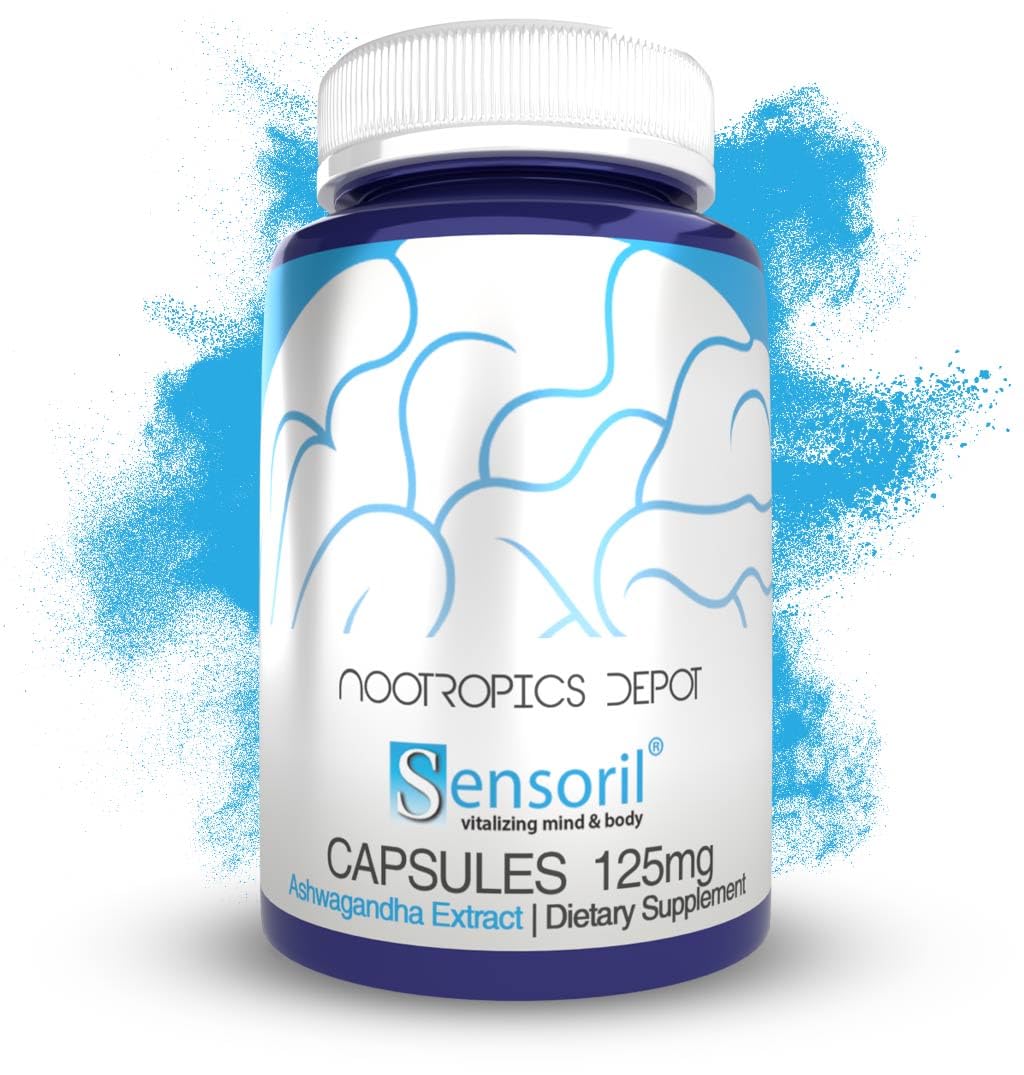 Foto 2 pulgar | Suplemento Nootropics Depot Sensoril Ashwagandha 125 Mg 180 Unidades - Venta Internacional.