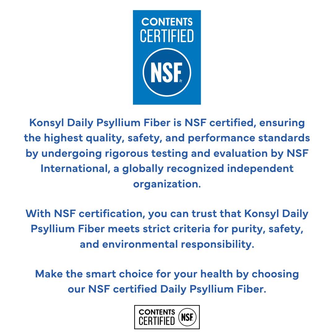 Foto 7 pulgar | Suplemento De Fibra Konsyl Daily Psyllium Fiber 540 G Naranja - Venta Internacional.