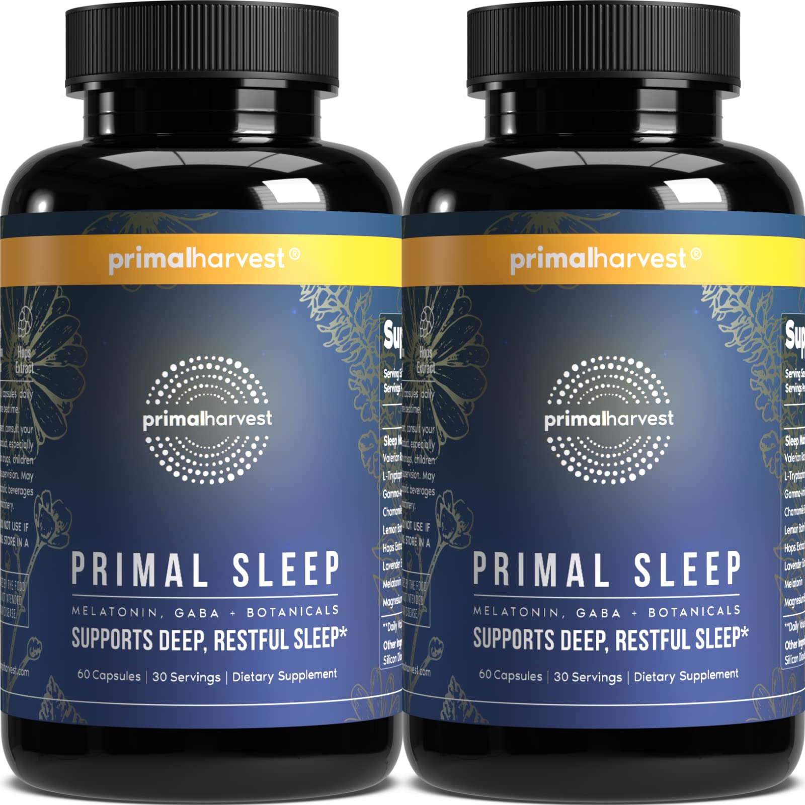 Foto 1 | Suplemento Primal Harvest Primal Sleep 60 Cápsulas - Venta Internacional.