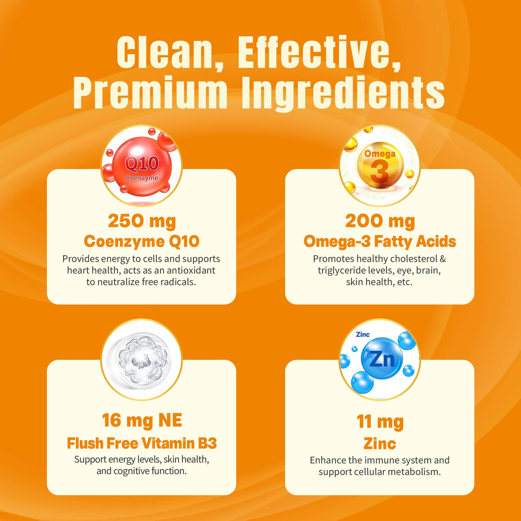 Foto 5 pulgar | Suplementos Neviss Coq10 Gummiejel 250 Mg Con Omega-3 60 Unidades - Venta Internacional.