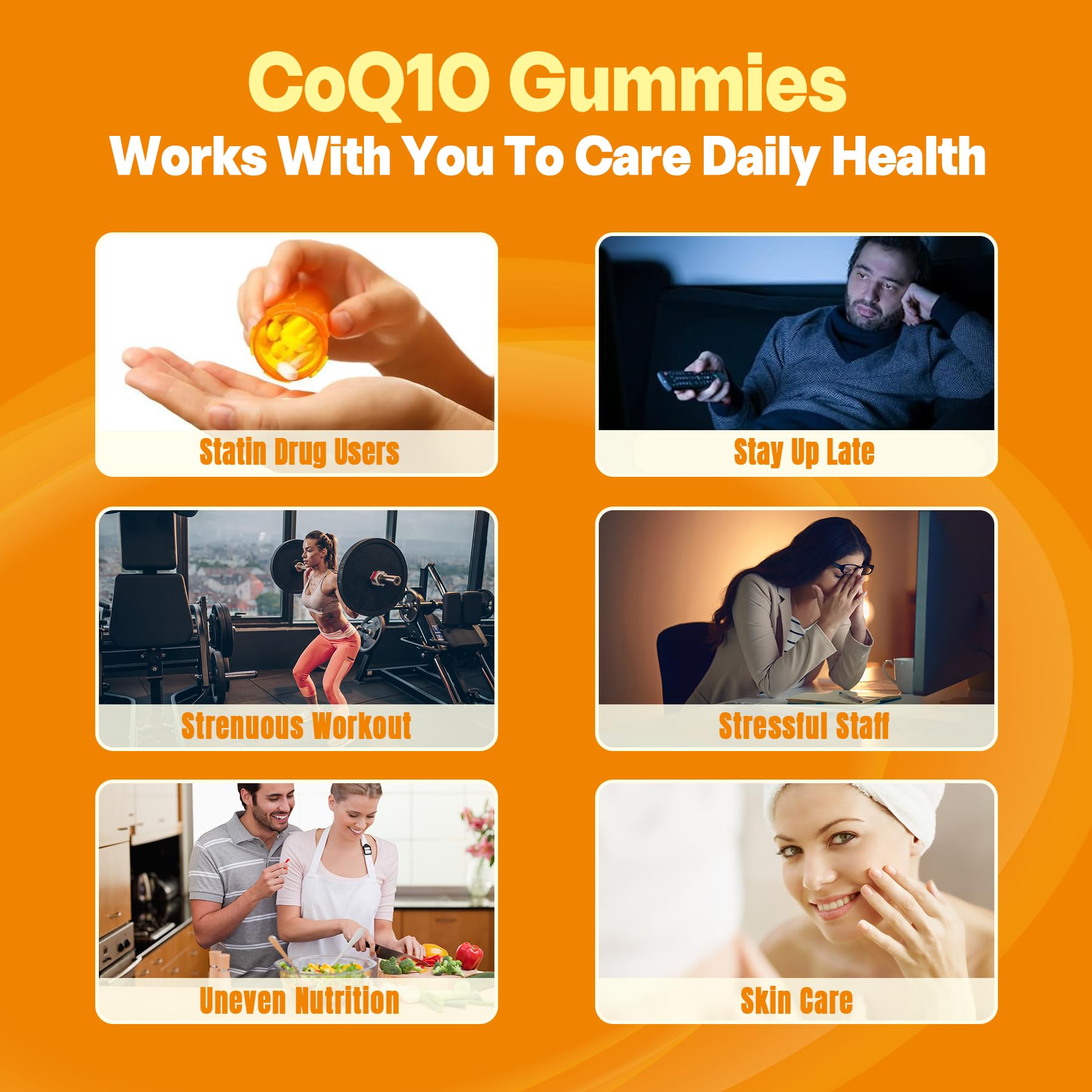 Foto 7 pulgar | Suplementos Neviss Coq10 Gummiejel 250 Mg Con Omega-3 60 Unidades - Venta Internacional.