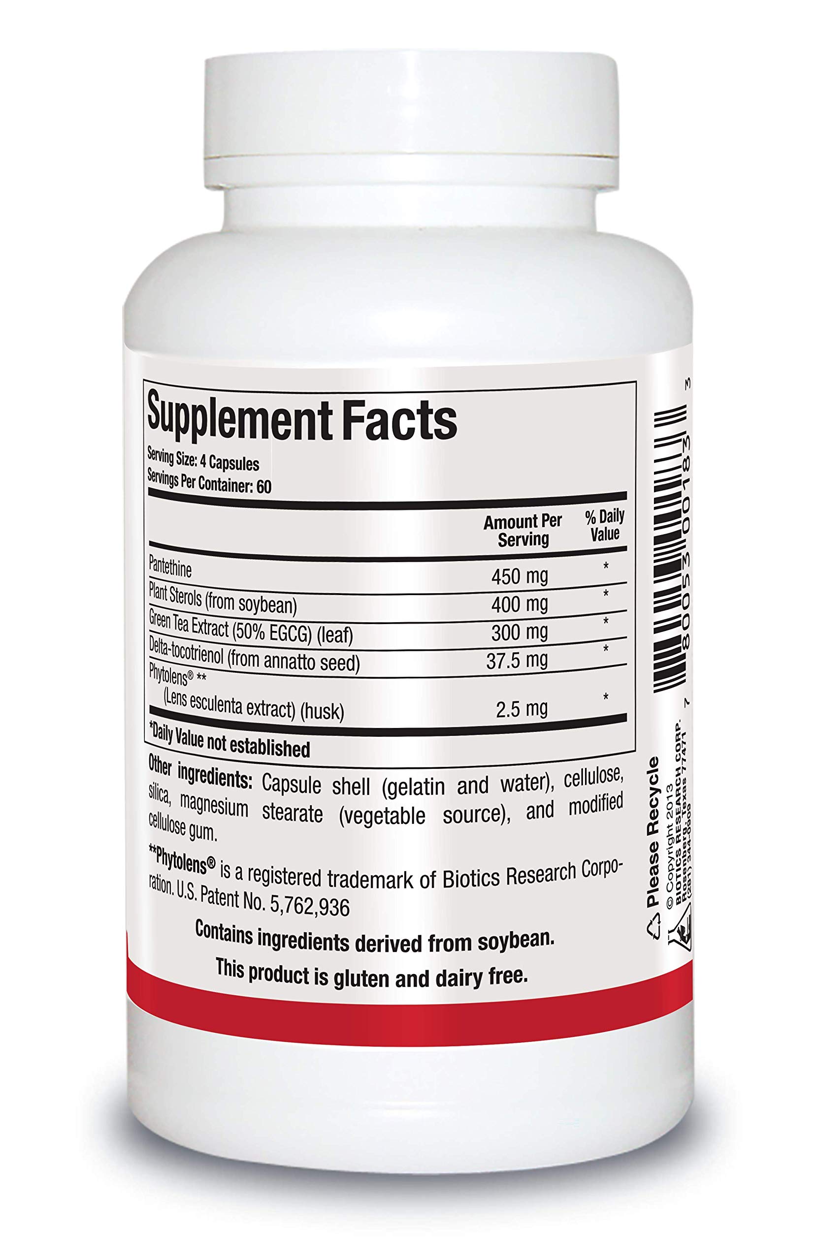 Foto 3 pulgar | Supplement Biotics Lipid Sirt Apoya La Integridad Vascular, 240 Cápsulas - Venta Internacional.
