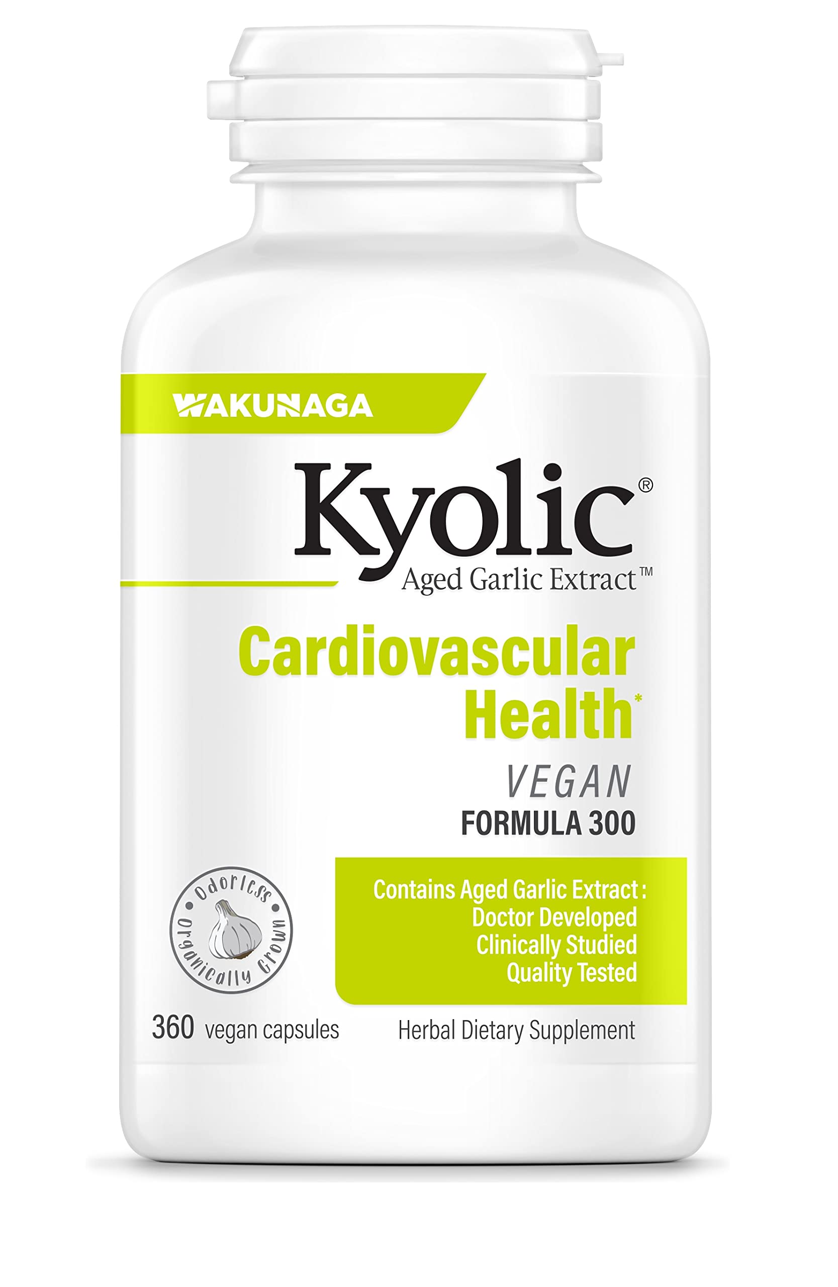 Foto 1 | Suplemento Kyolic Aged Garlic Extract Formula 300 360 Cápsulas - Venta Internacional.