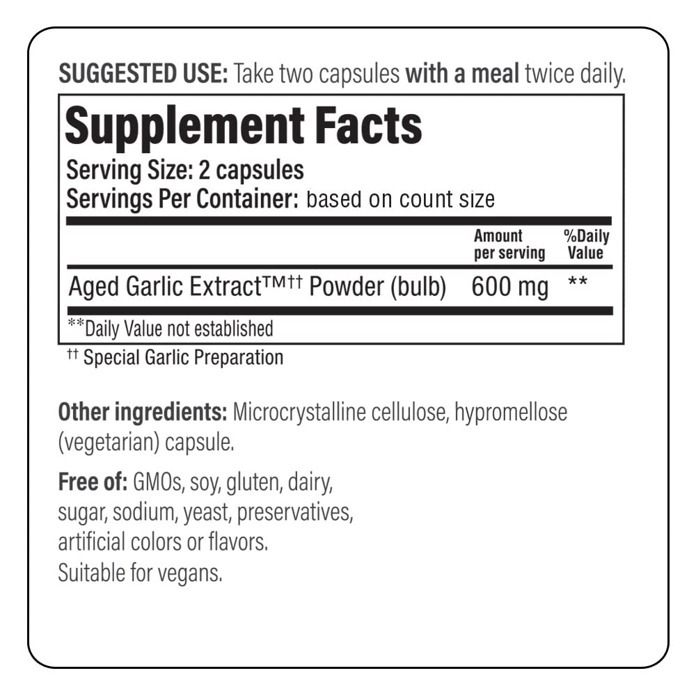 Foto 5 pulgar | Suplemento Kyolic Aged Garlic Extract Formula 300 360 Cápsulas - Venta Internacional.