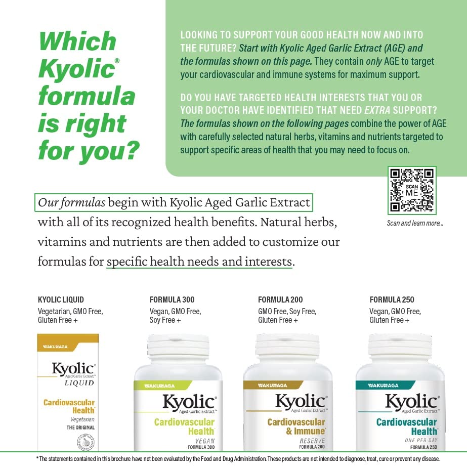 Foto 7 pulgar | Suplemento Kyolic Aged Garlic Extract Formula 300 360 Cápsulas - Venta Internacional.