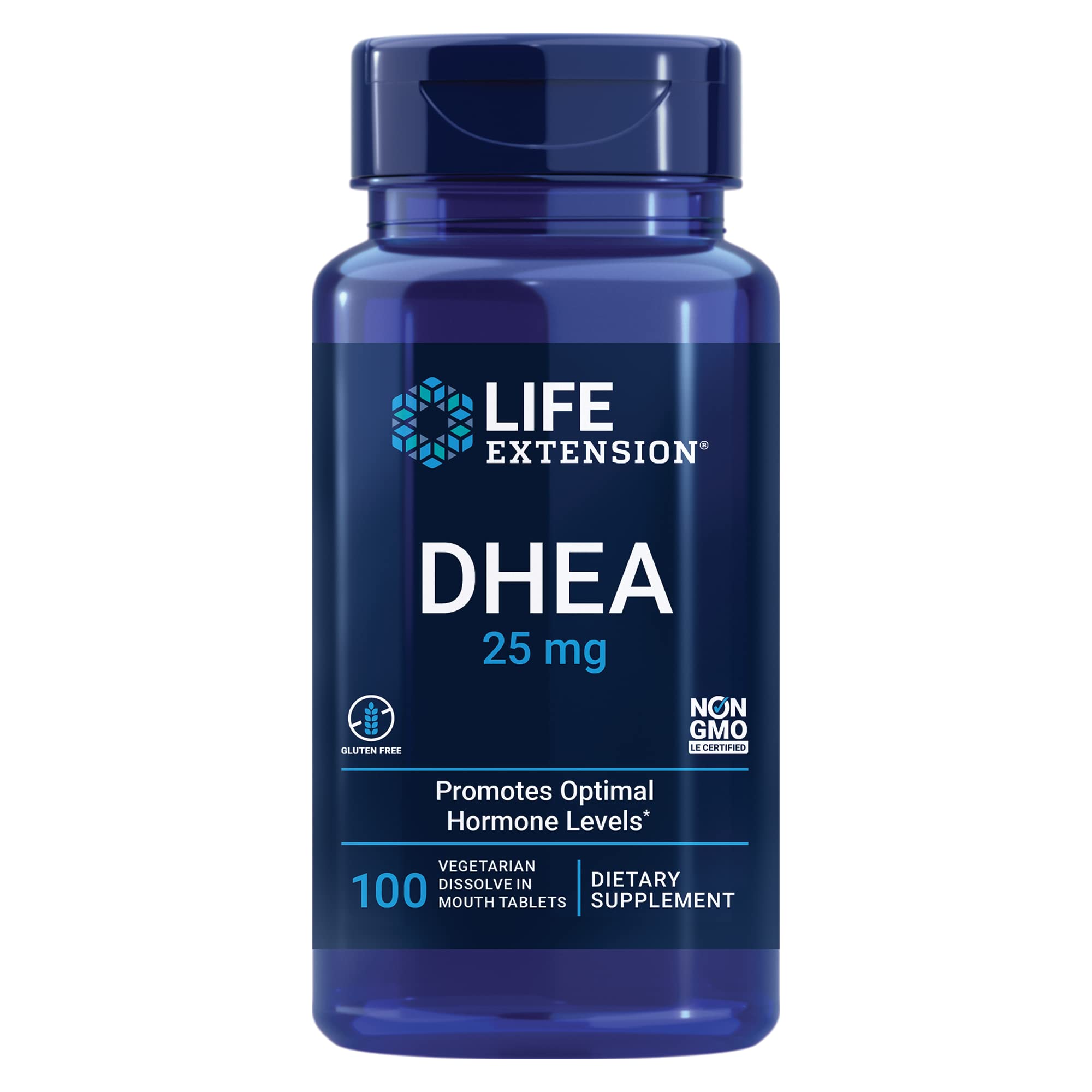 Foto 2 pulgar | Suplemento Life Extension Dhea 25 Mg Hormone Balance 100 Comprimidos - Venta Internacional.